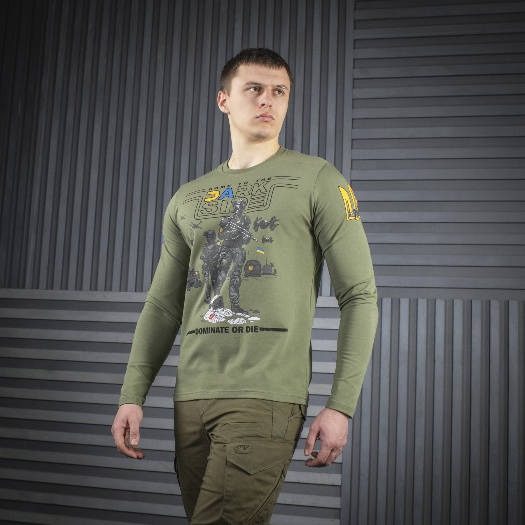 M-Tac футболка UA довгий рукав Side Light Olive M-Tac футболка UA довгий рукав Side Light Olive — изображение 11