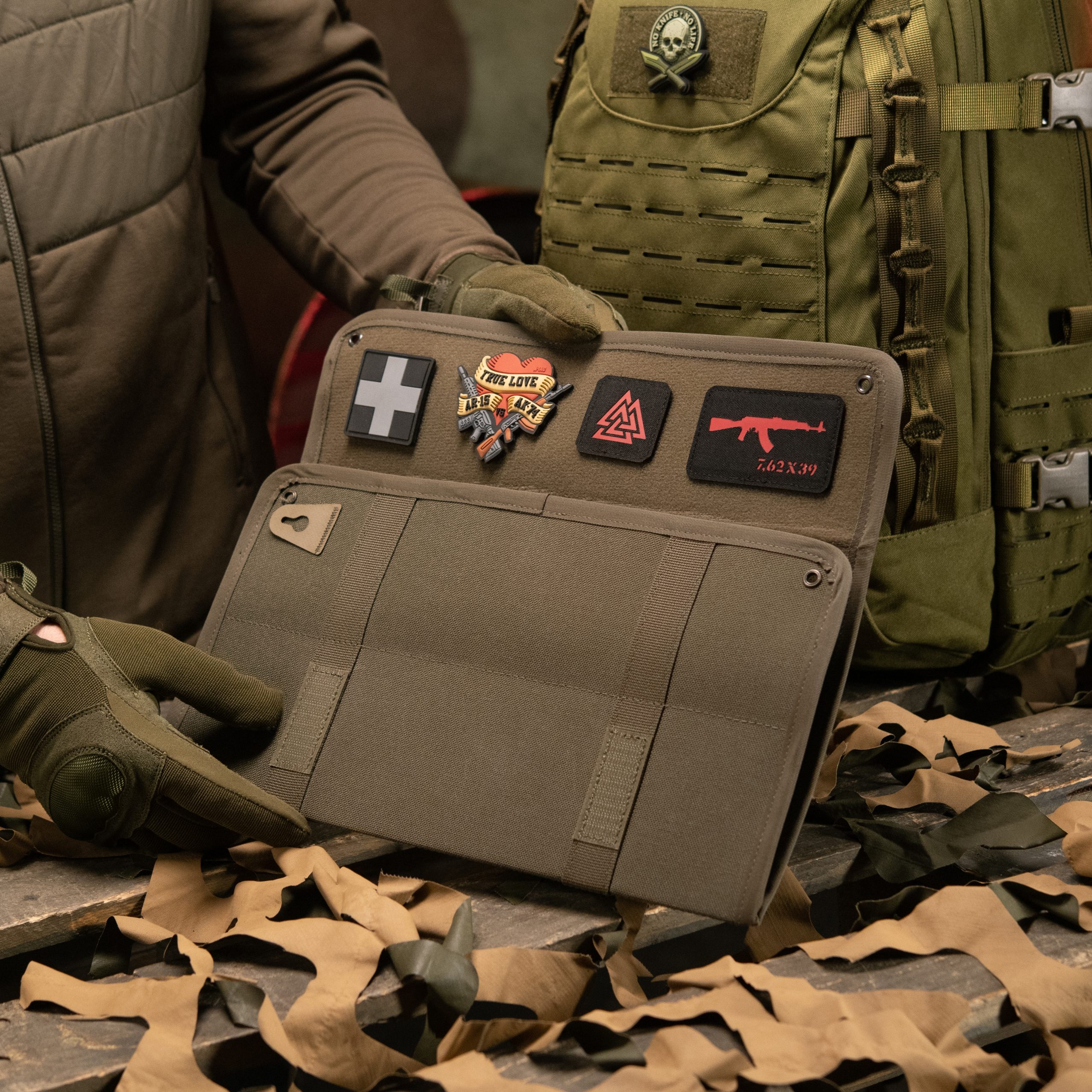 M-Tac панель для нашивок універсальна Ranger Green M-Tac панель для нашивок універсальна Ranger Green - Зображення 19