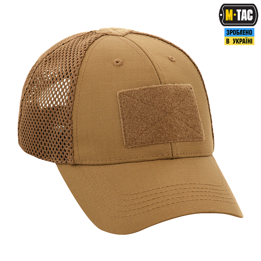 M-Tac бейсболка тактична з сіткою Elite Flex Coyote Brown M-Tac бейсболка тактична з сіткою Elite Flex Coyote Brown — изображение 5
