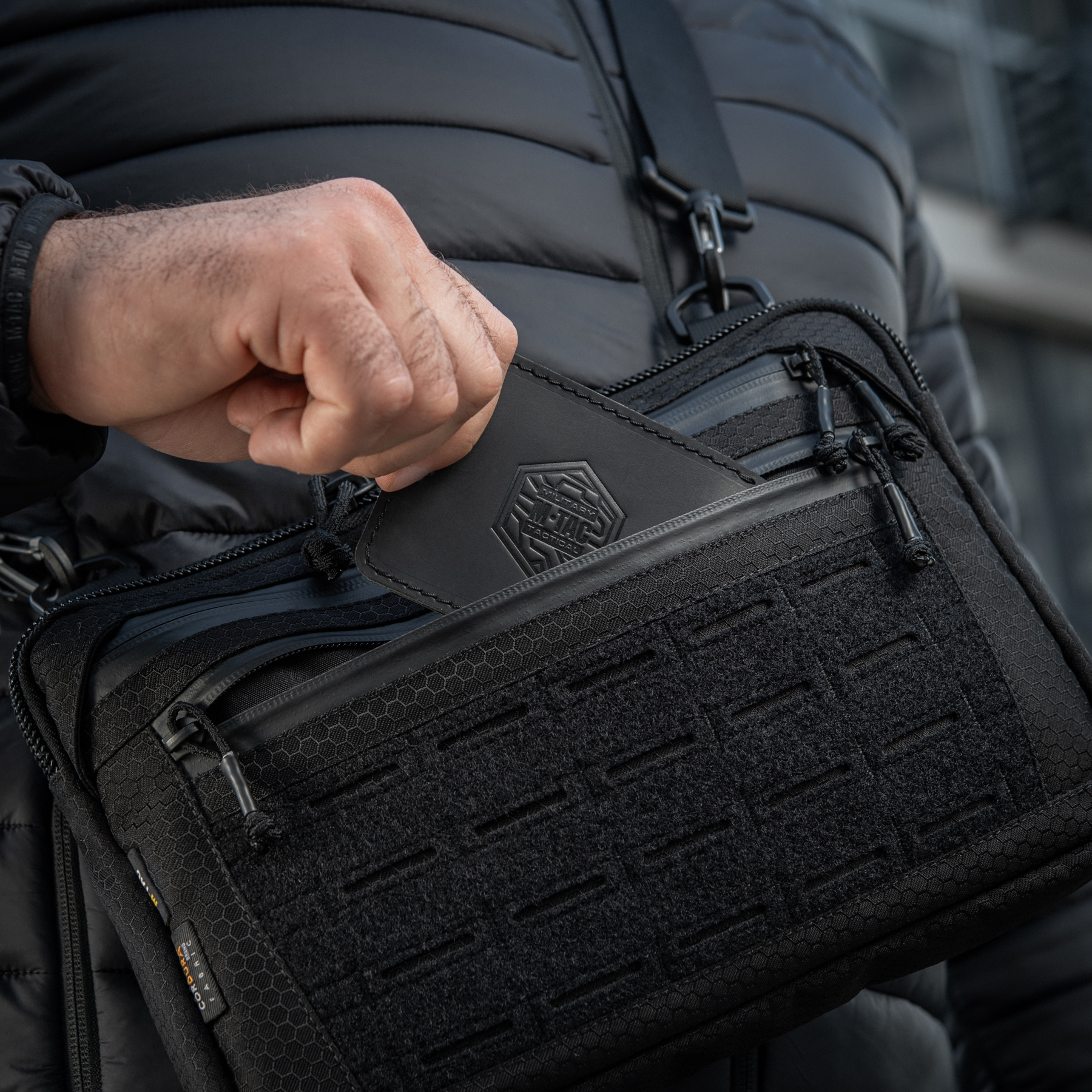 M-Tac сумка Admin Bag Medium Elite з липучкою Hex Black M-Tac сумка Admin Bag Medium Elite з липучкою Hex Black — изображение 33