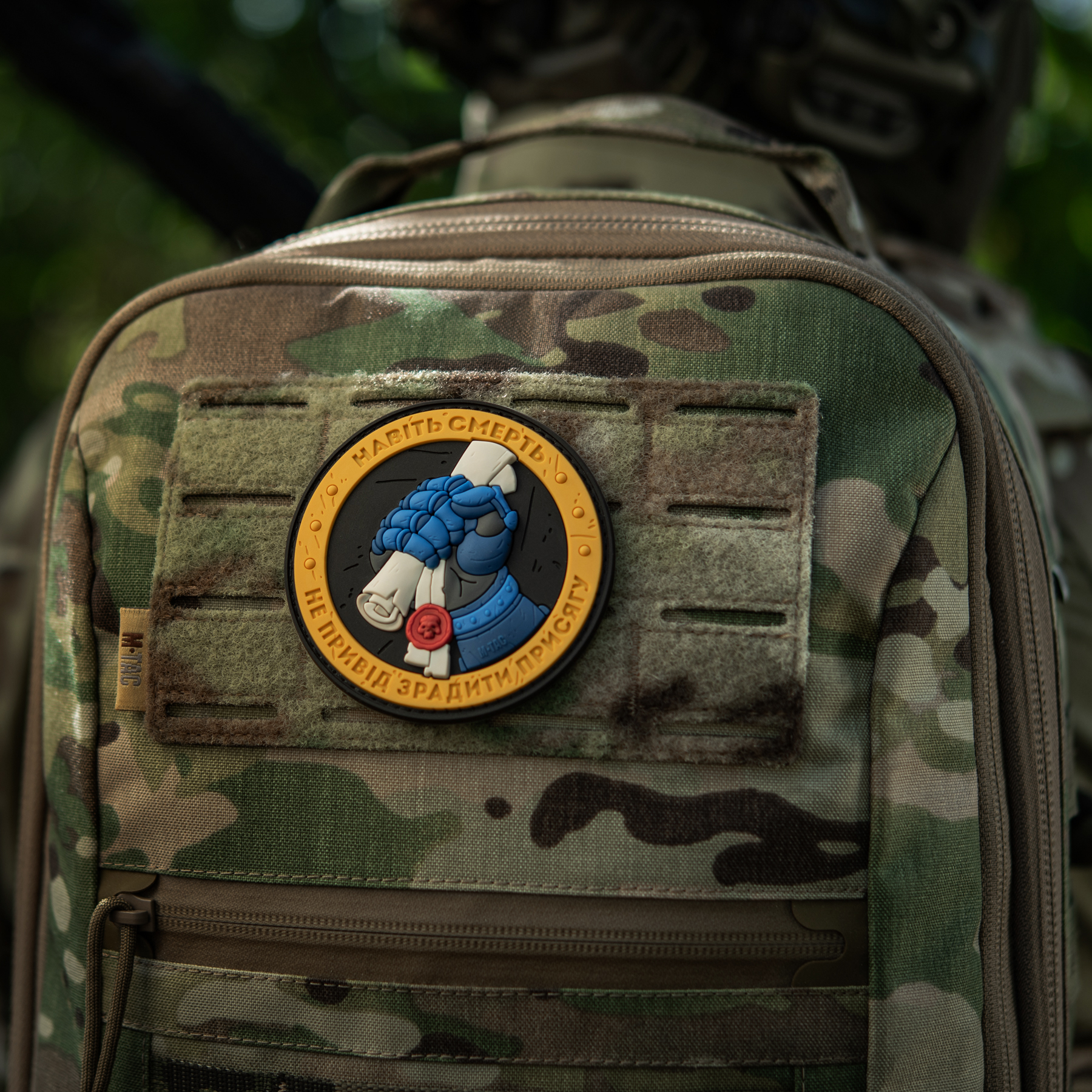 M-Tac нашивка Присяга PVC Yellow/Blue M-Tac нашивка Присяга PVC Yellow/Blue — изображение 16