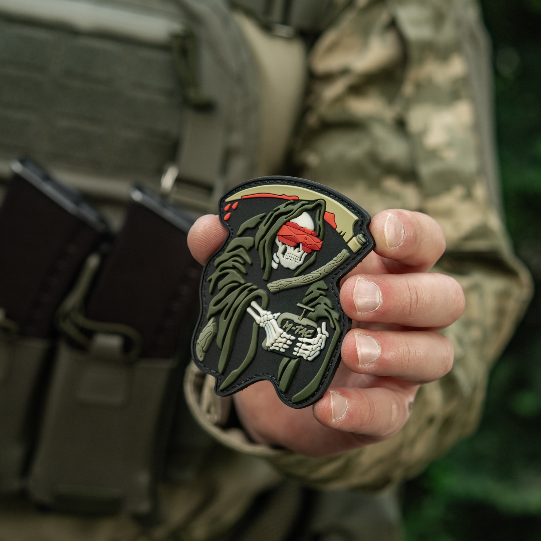 M-Tac нашивка FPV Operator PVC Black/Olive M-Tac нашивка FPV Operator PVC Black/Olive — изображение 10