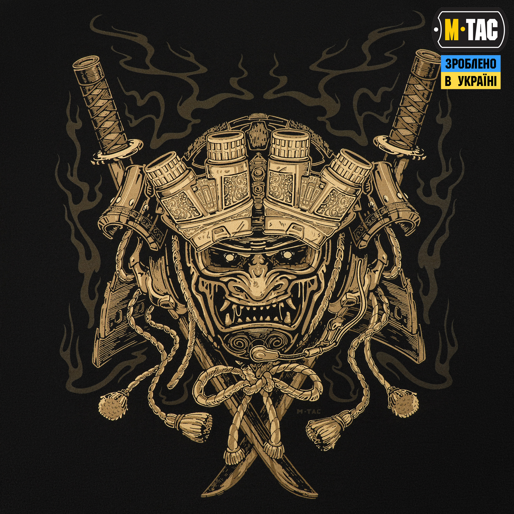 M-Tac футболка Gold Samurai Oversize Black M-Tac футболка Gold Samurai Oversize Black - Зображення 6