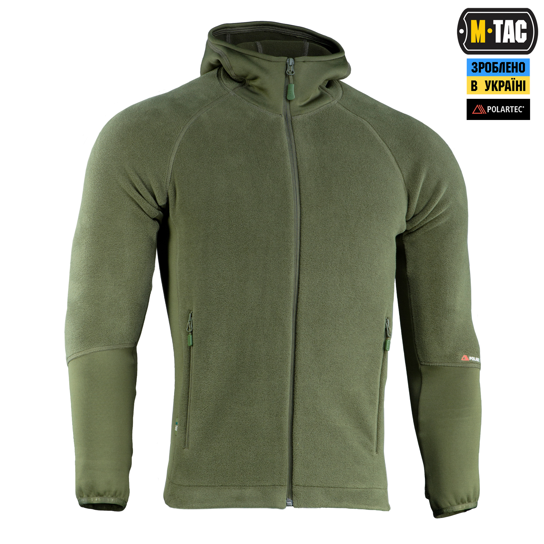 M-Tac кофта Hoodie Polartec Sport Army Olive M-Tac кофта Hoodie Polartec Sport Army Olive — изображение 3