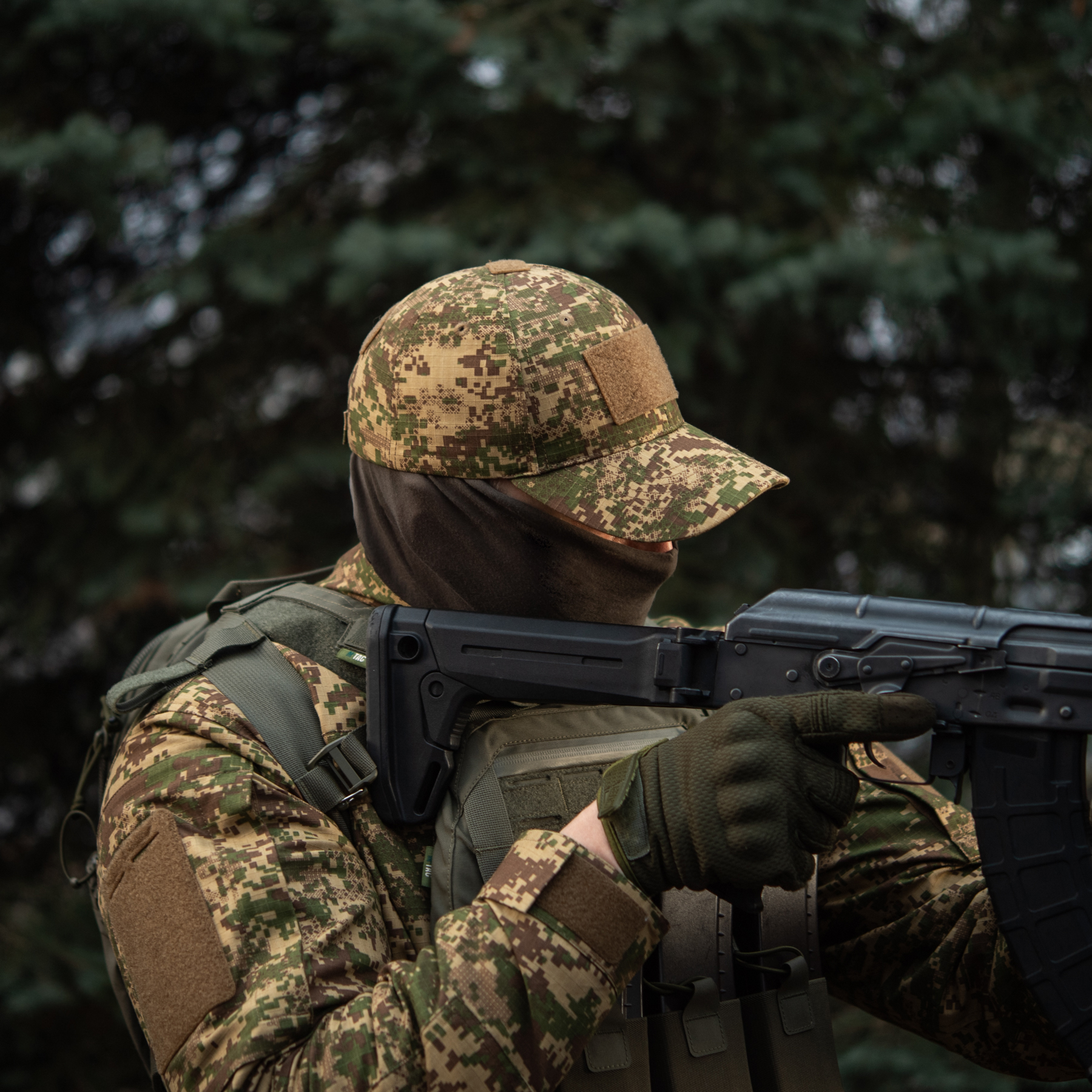 M-Tac бейсболка тактична ріп-стоп NGU Camo M-Tac бейсболка тактична ріп-стоп NGU Camo — изображение 19