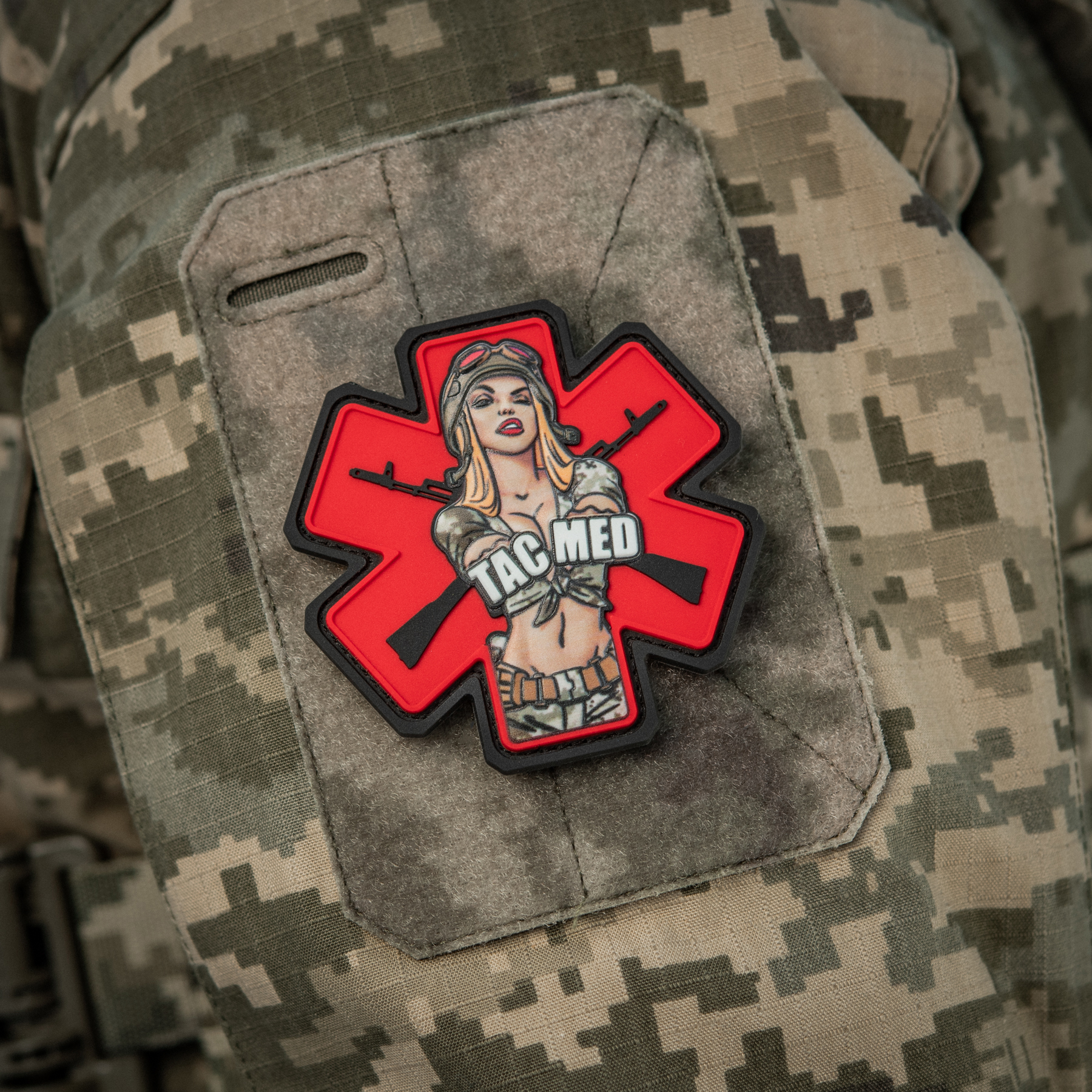 M-Tac нашивка TacMed PVC MM14 M-Tac нашивка TacMed PVC MM14 — изображение 8