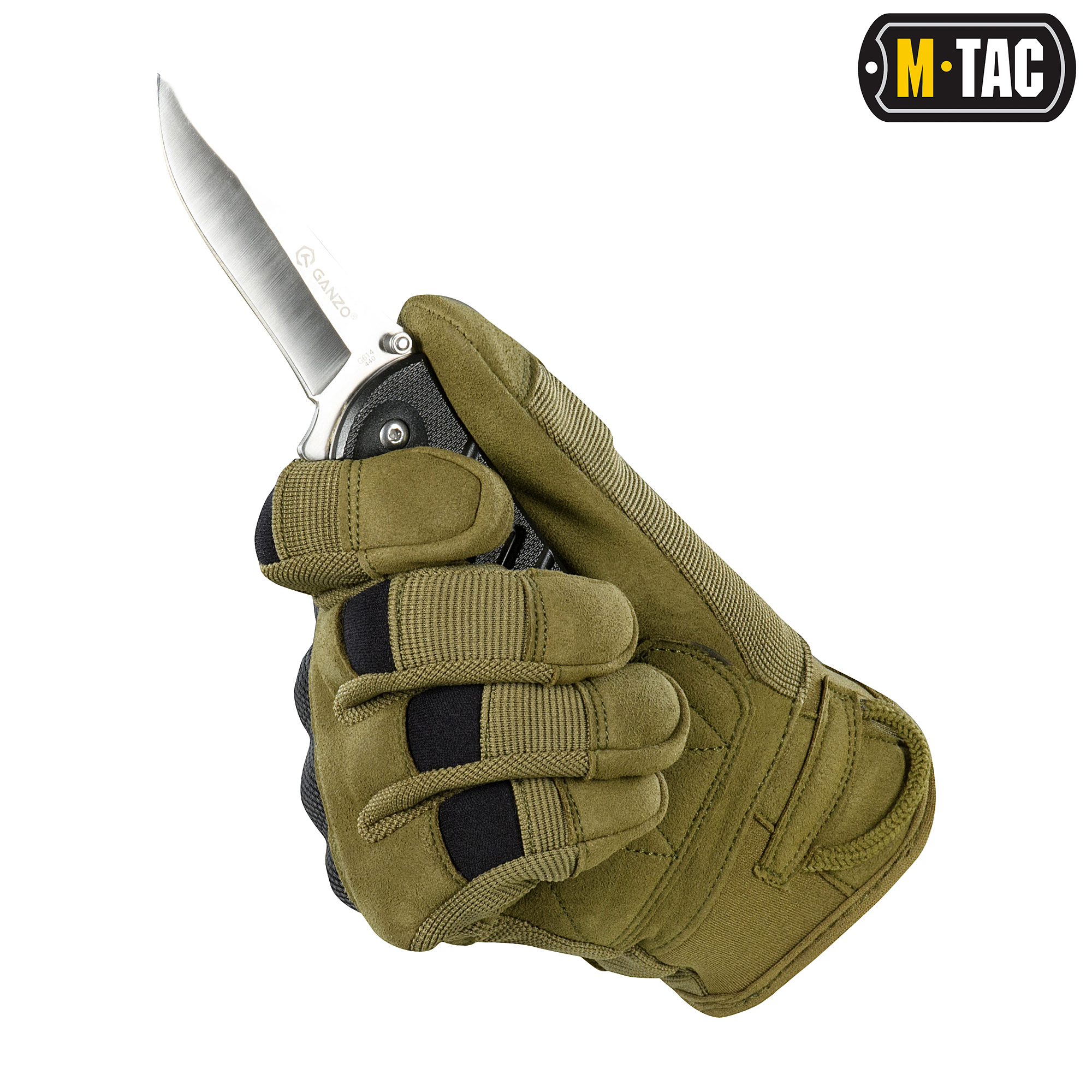 M-Tac рукавички Assault Tactical Mk.6 Olive M-Tac рукавички Assault Tactical Mk.6 Olive - Зображення 5