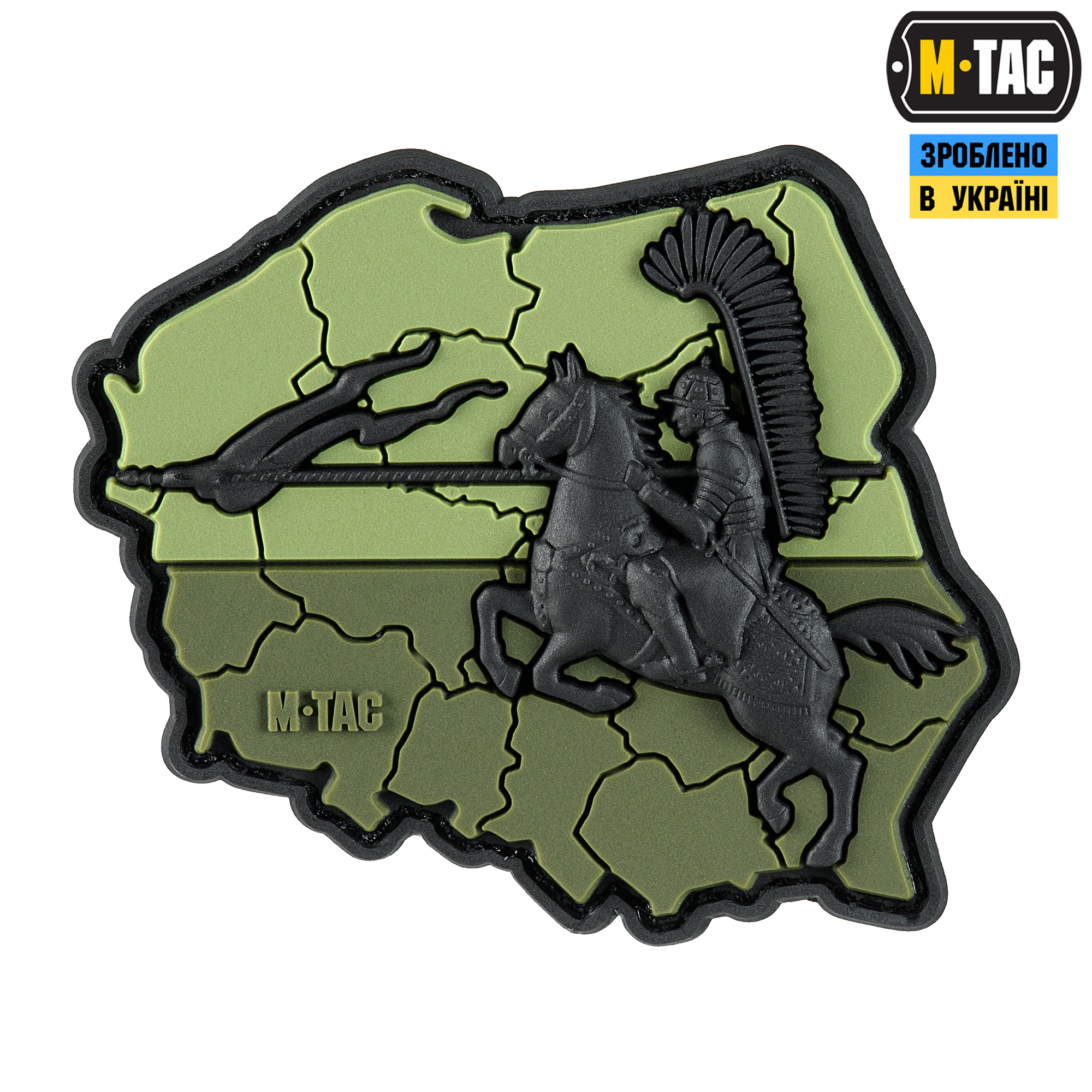 M-Tac нашивка Husaria 3D PVC Olive M-Tac нашивка Husaria 3D PVC Olive