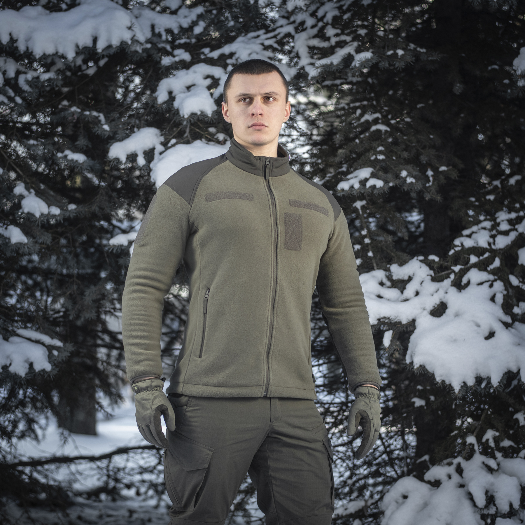 M-Tac куртка Combat Fleece Jacket Dark Olive M-Tac куртка Combat Fleece Jacket Dark Olive — изображение 6