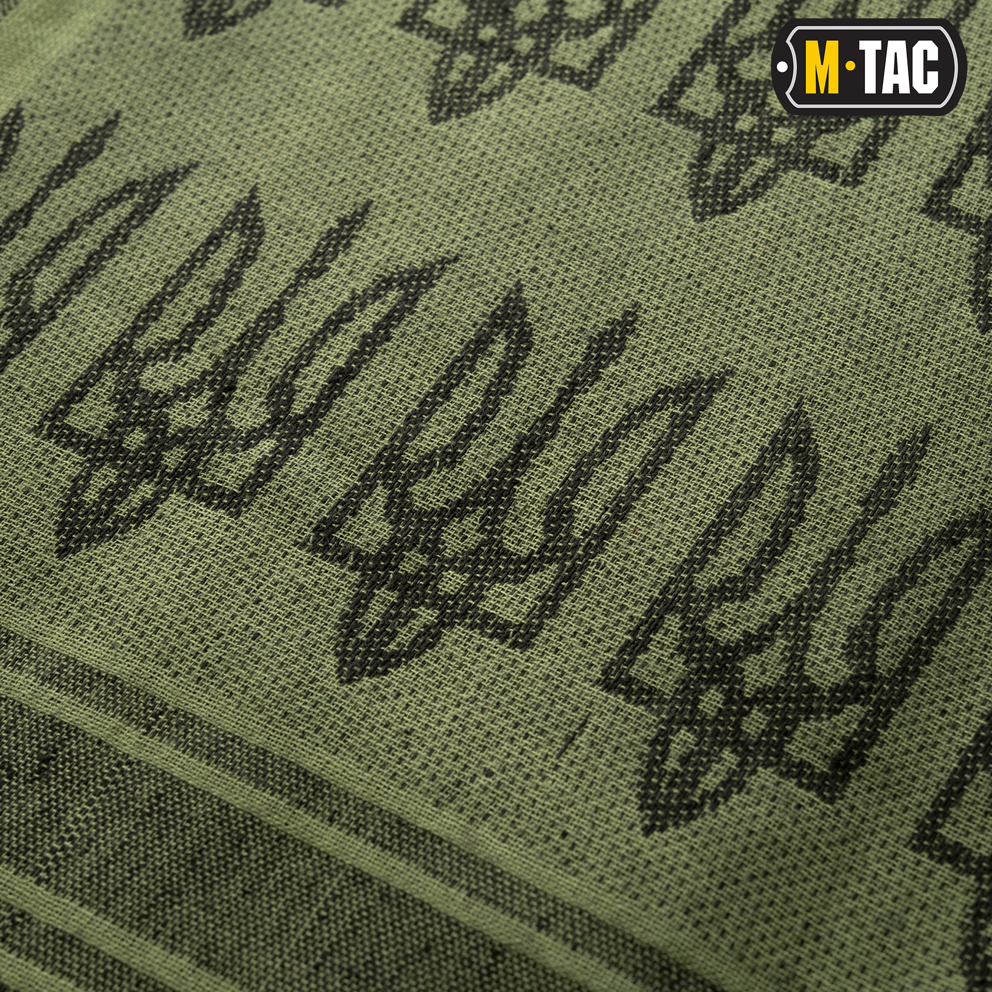 M-Tac шарф шемаг з Тризубом Olive/Black M-Tac шарф шемаг з Тризубом Olive/Black — изображение 3