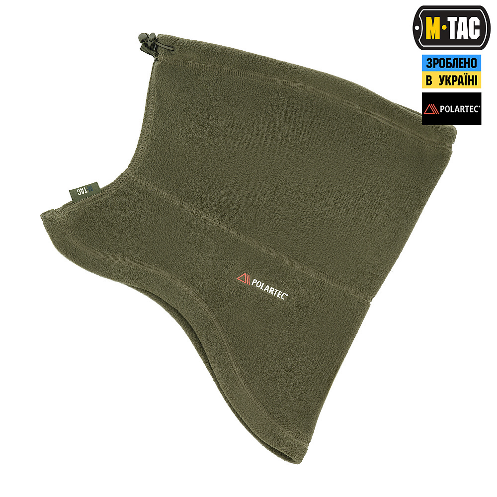 M-Tac шарф-труба анатомічний з затяжкою Polartec Army Olive M-Tac шарф-труба анатомічний з затяжкою Polartec Army Olive - Зображення 3