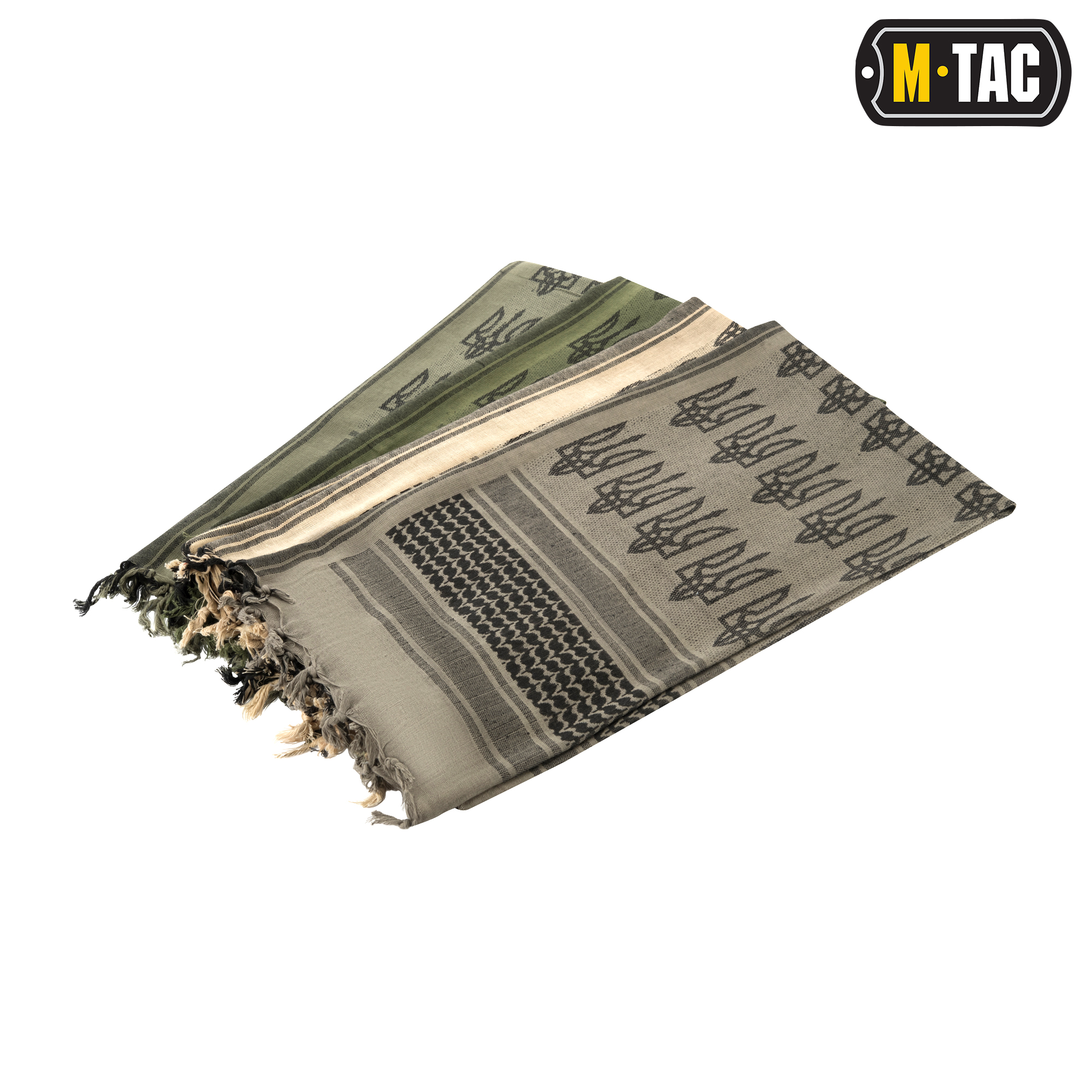 M-Tac шарф шемаг з Тризубом Olive/Black M-Tac шарф шемаг з Тризубом Olive/Black — изображение 4