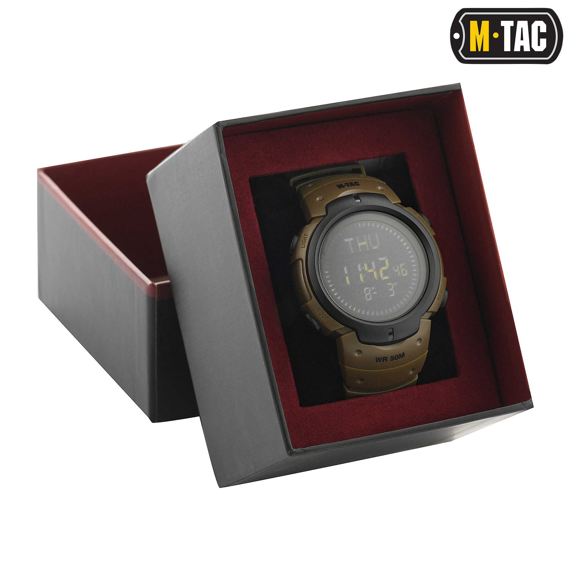 M-Tac годинник тактичний з компасом Coyote M-Tac годинник тактичний з компасом Coyote - Зображення 3