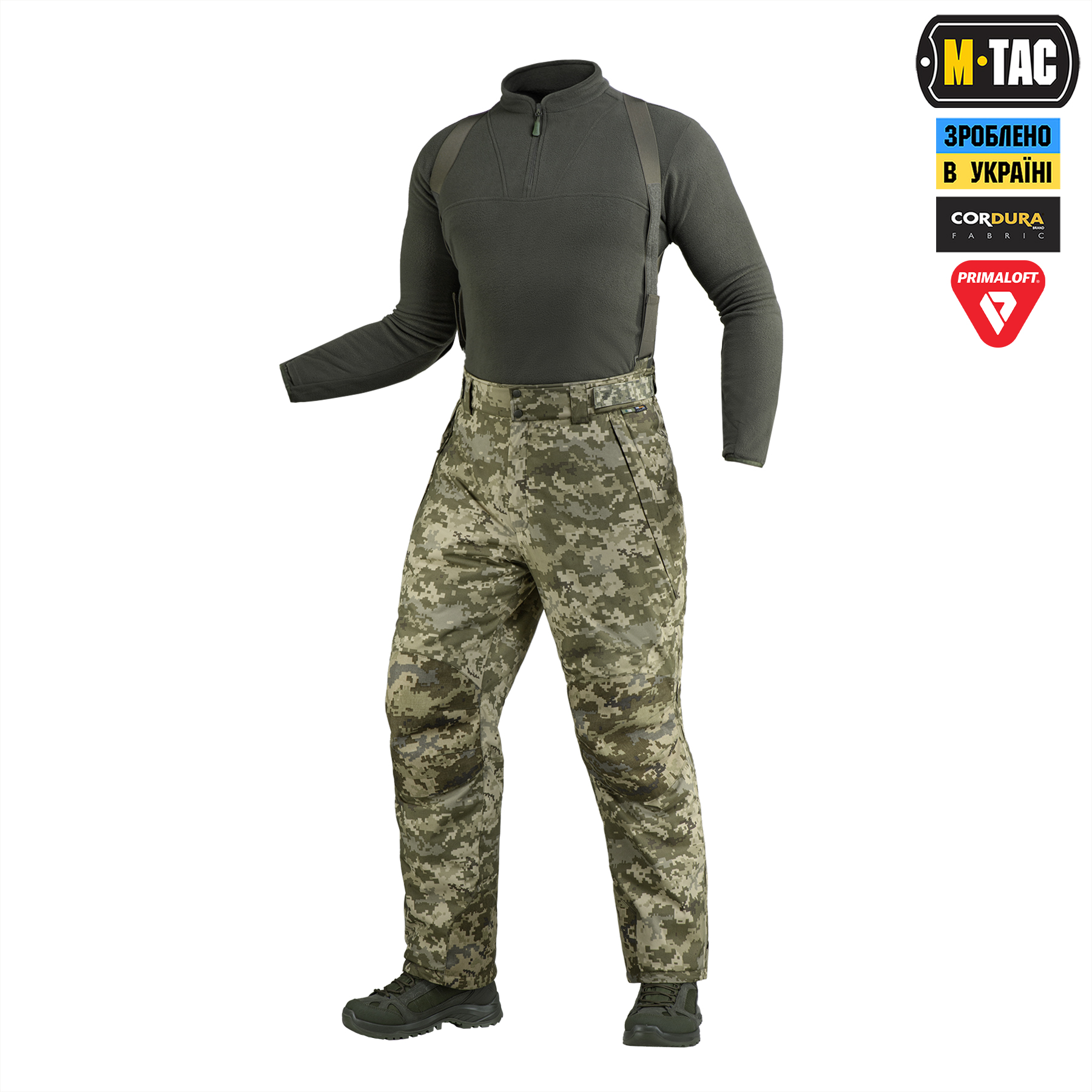 M-Tac штани зимові Alpha Pro Primaloft MM14 M-Tac штани зимові Alpha Pro Primaloft MM14