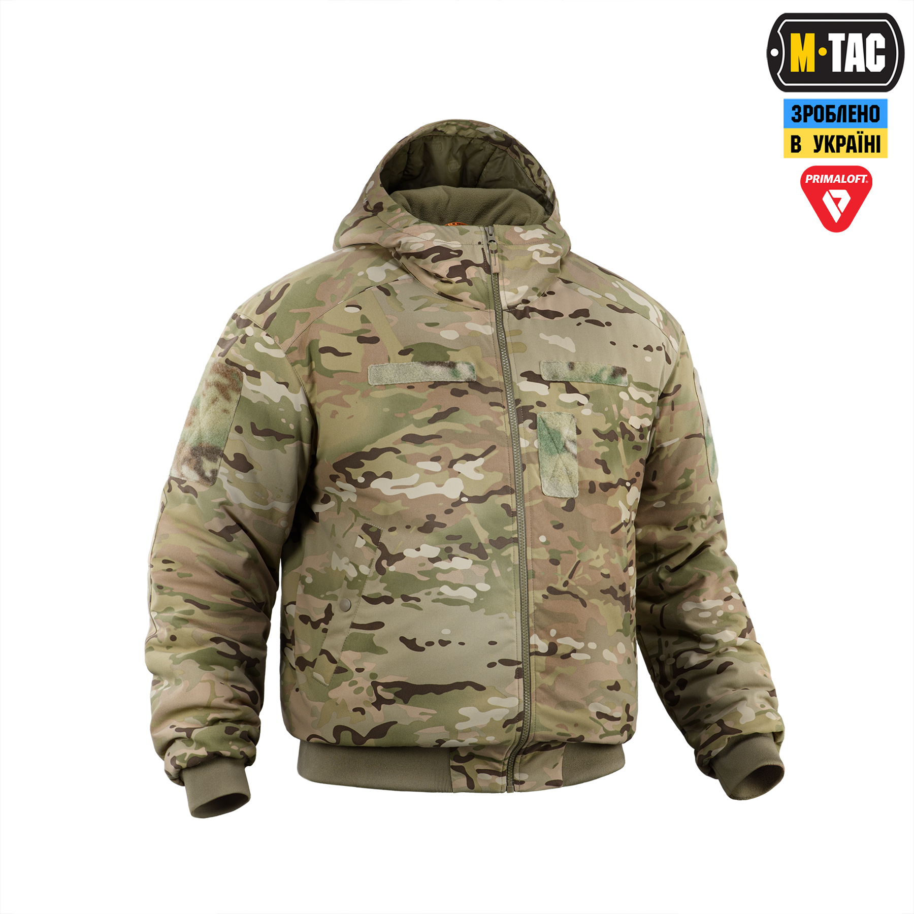 M-Tac куртка MA-1 Hooded Military MC M-Tac куртка MA-1 Hooded Military MC — изображение 3