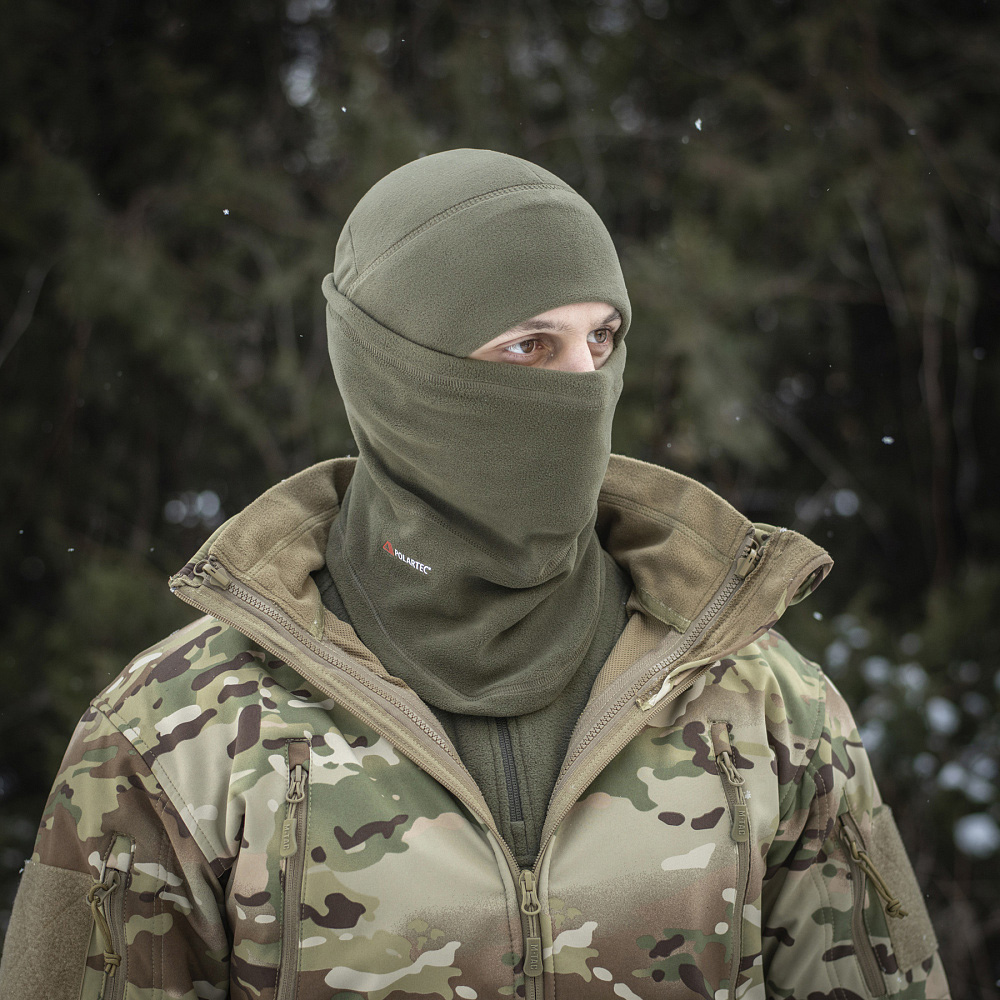 M-Tac шарф-труба анатомічний з затяжкою Polartec Army Olive M-Tac шарф-труба анатомічний з затяжкою Polartec Army Olive - Зображення 8