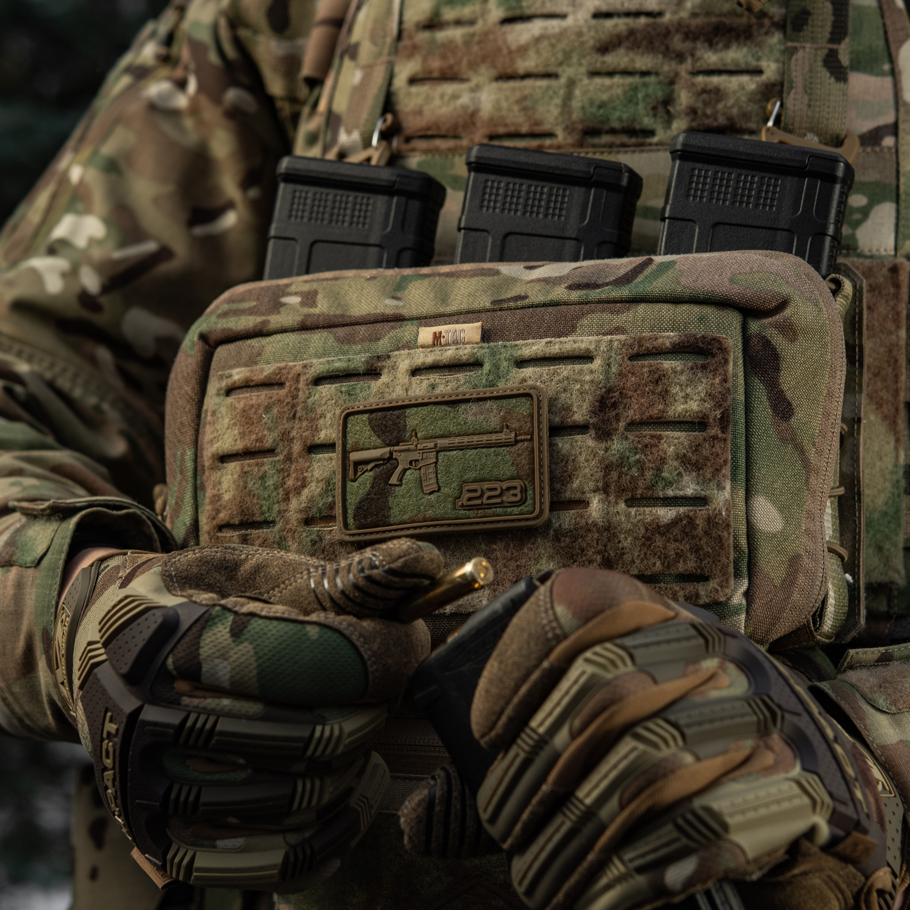M-Tac нашивка AR-15 Velcro/PVC MC M-Tac нашивка AR-15 Velcro/PVC MC - Зображення 7