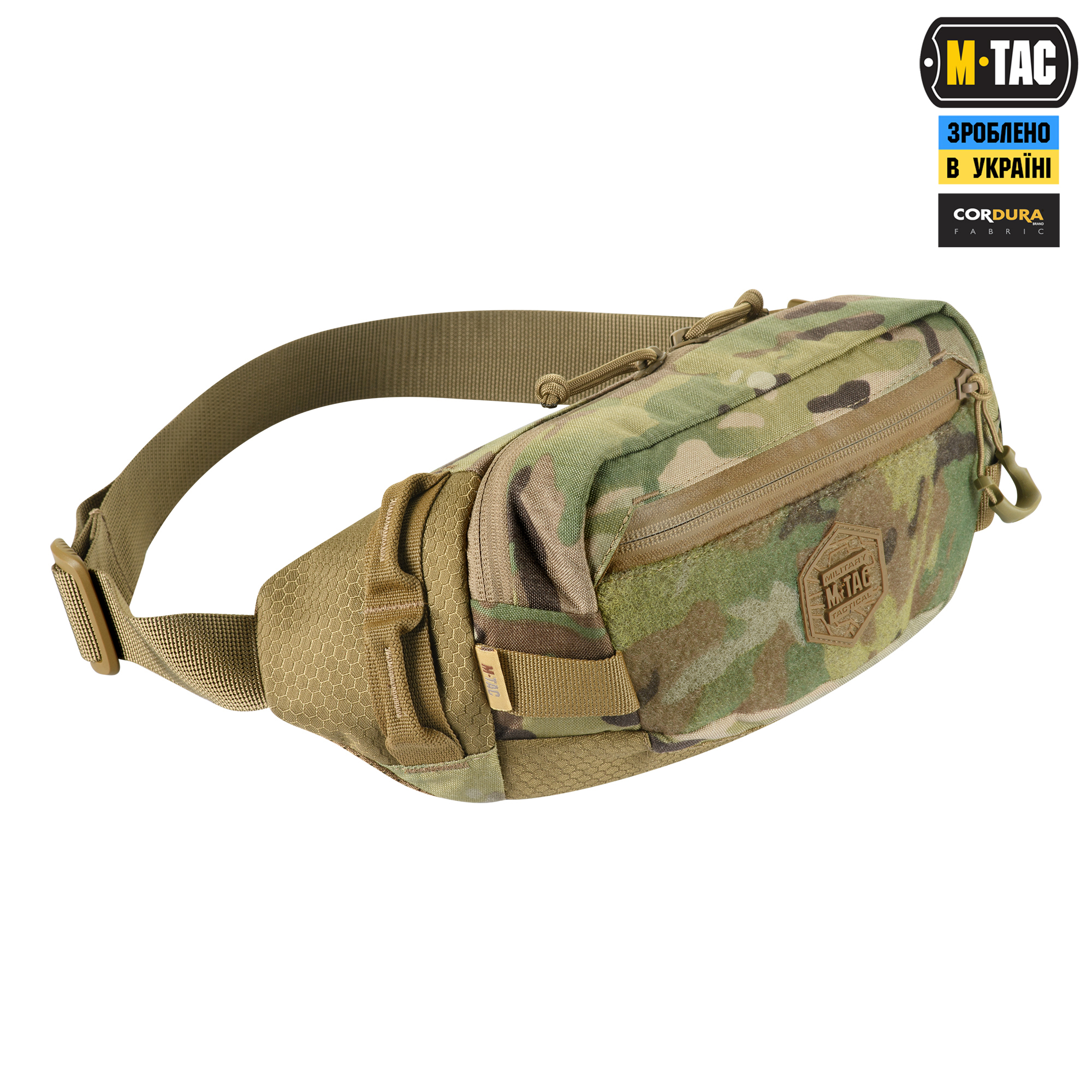 M-Tac сумка Waist Bag Elite Hex Multicam/Coyote M-Tac сумка Waist Bag Elite Hex Multicam/Coyote - Зображення 3