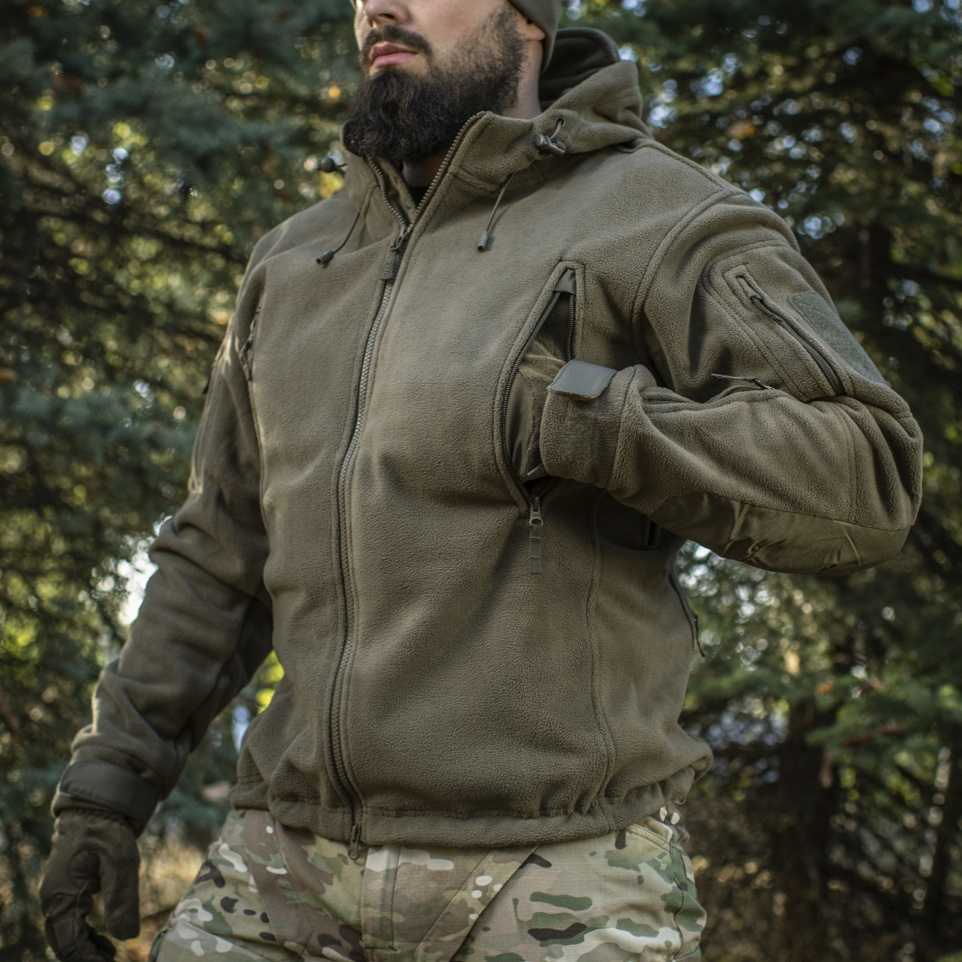 M-Tac куртка флісова Windblock Division Gen.II Dark Olive M-Tac куртка флісова Windblock Division Gen.II Dark Olive - Зображення 15