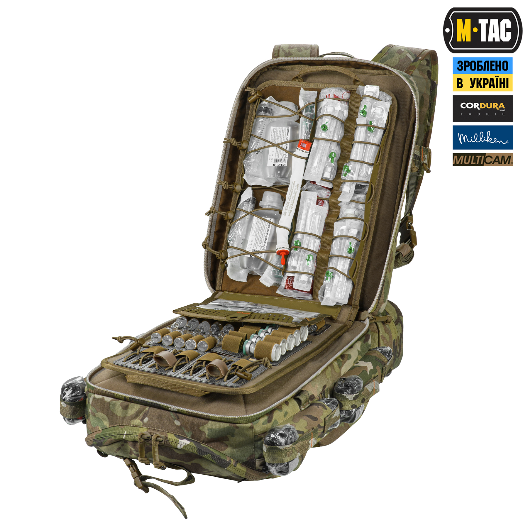 M-Tac наплічник бойового медика Elite Multicam M-Tac наплічник бойового медика Elite Multicam - Зображення 23