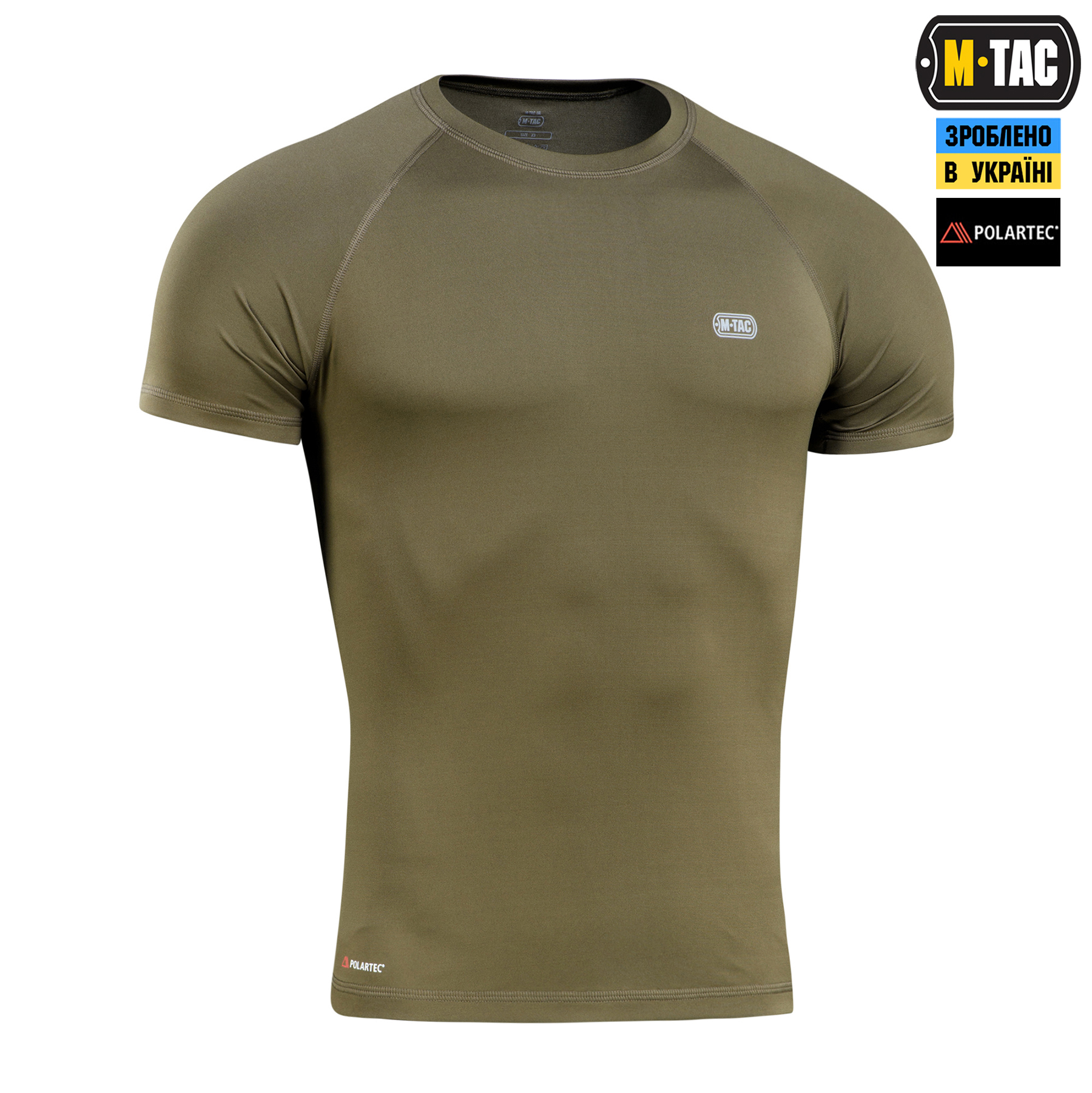 M-Tac футболка Ultra Light Polartec Dark Olive M-Tac футболка Ultra Light Polartec Dark Olive — изображение 3