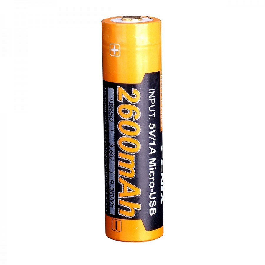 Fenix АКБ 18650 2600mAh Li-ion (USB) Fenix АКБ 18650 2600mAh Li-ion (USB) — изображение 5