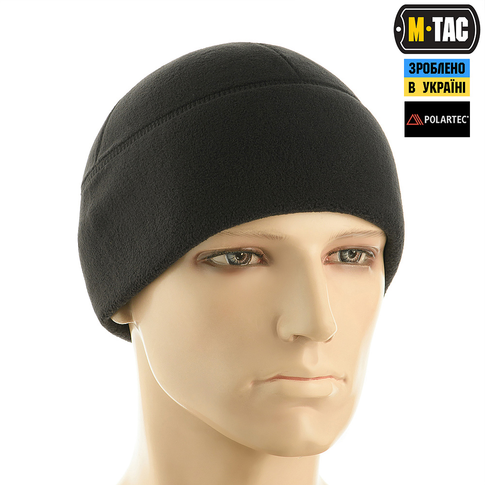 M-Tac шапка Watch Cap фліс Polar Black M-Tac шапка Watch Cap фліс Polar Black - Зображення 3