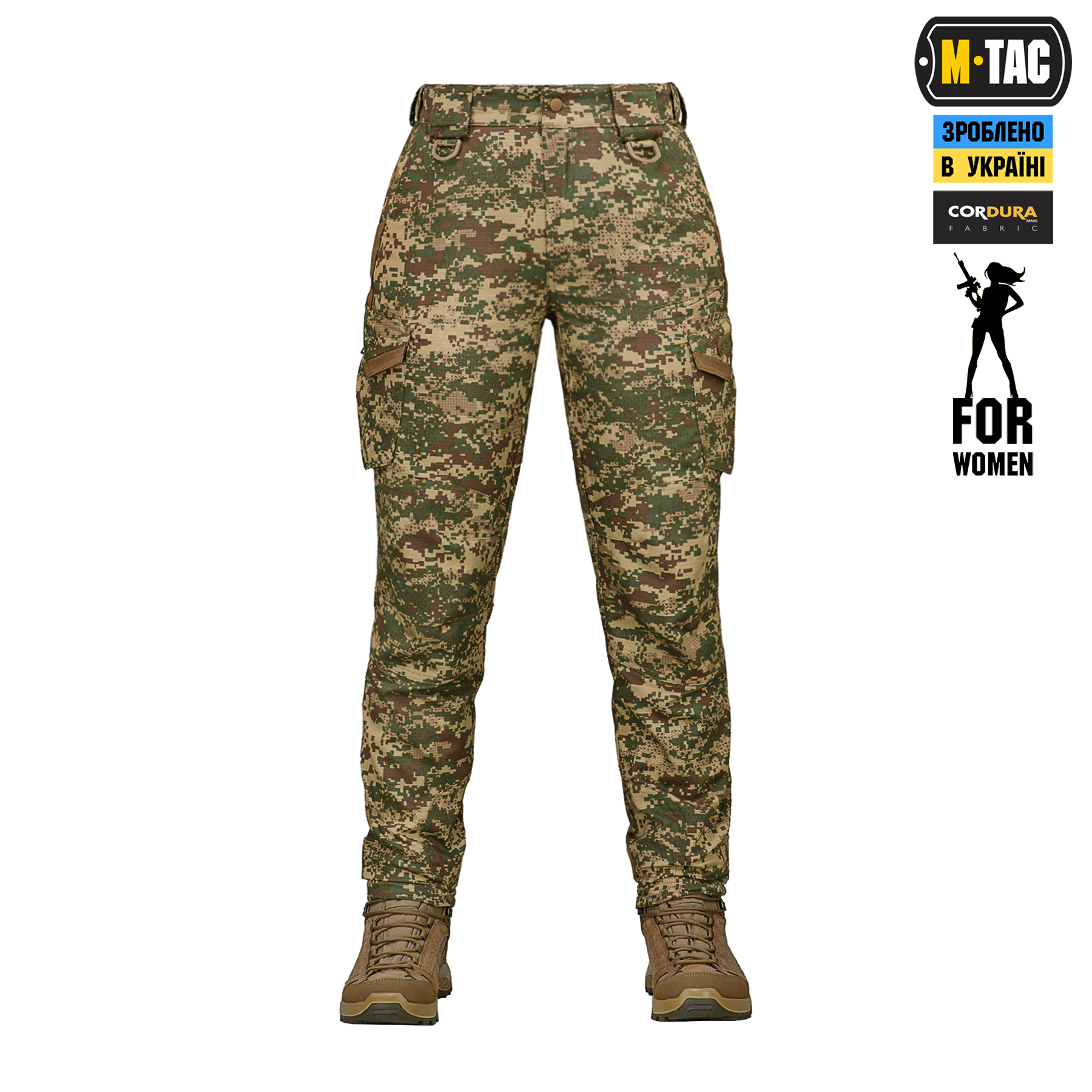 M-Tac штани Aggressor Lady NGU Camo M-Tac штани Aggressor Lady NGU Camo - Зображення 2