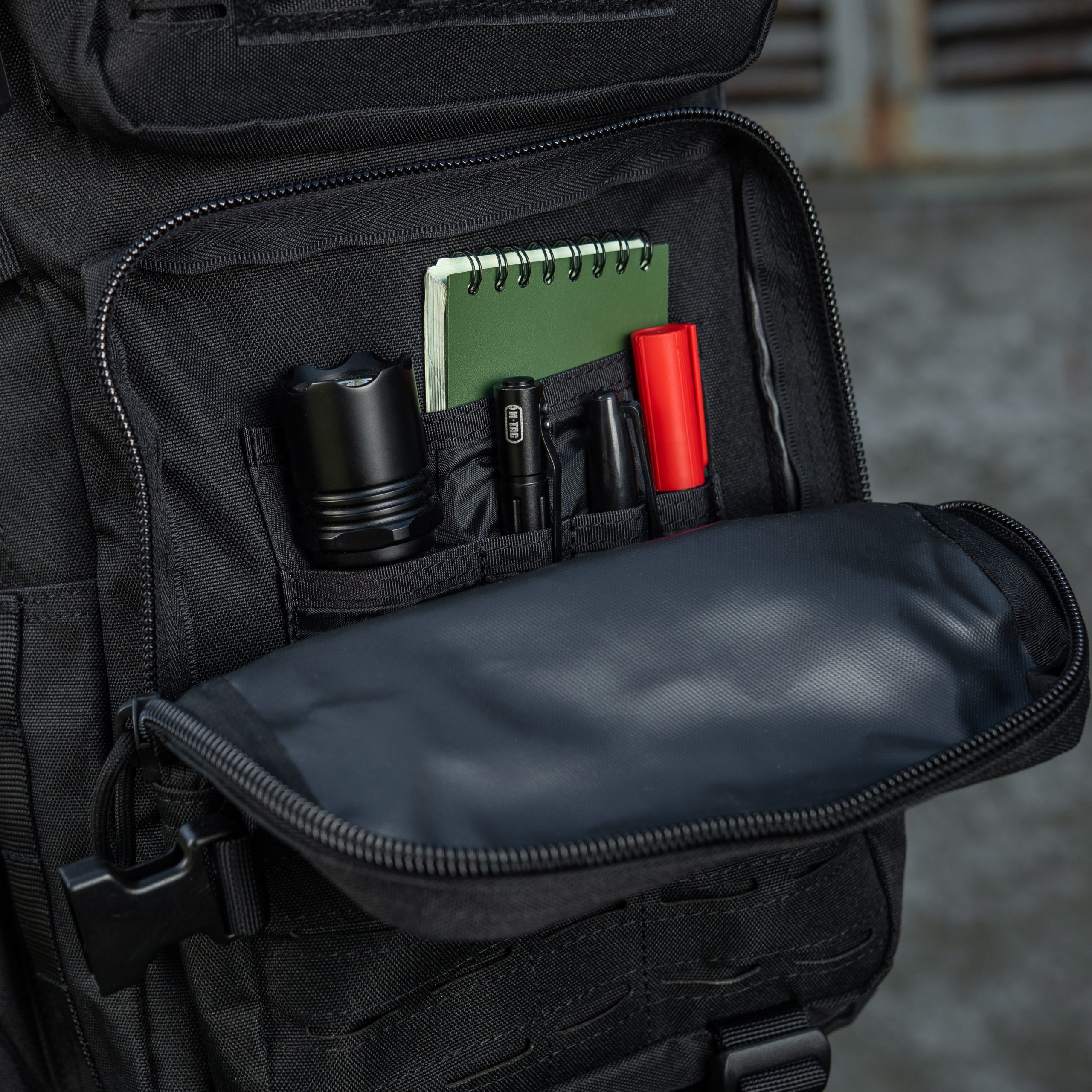 M-Tac рюкзак Large Assault Pack Laser Cut Black M-Tac рюкзак Large Assault Pack Laser Cut Black - Зображення 12