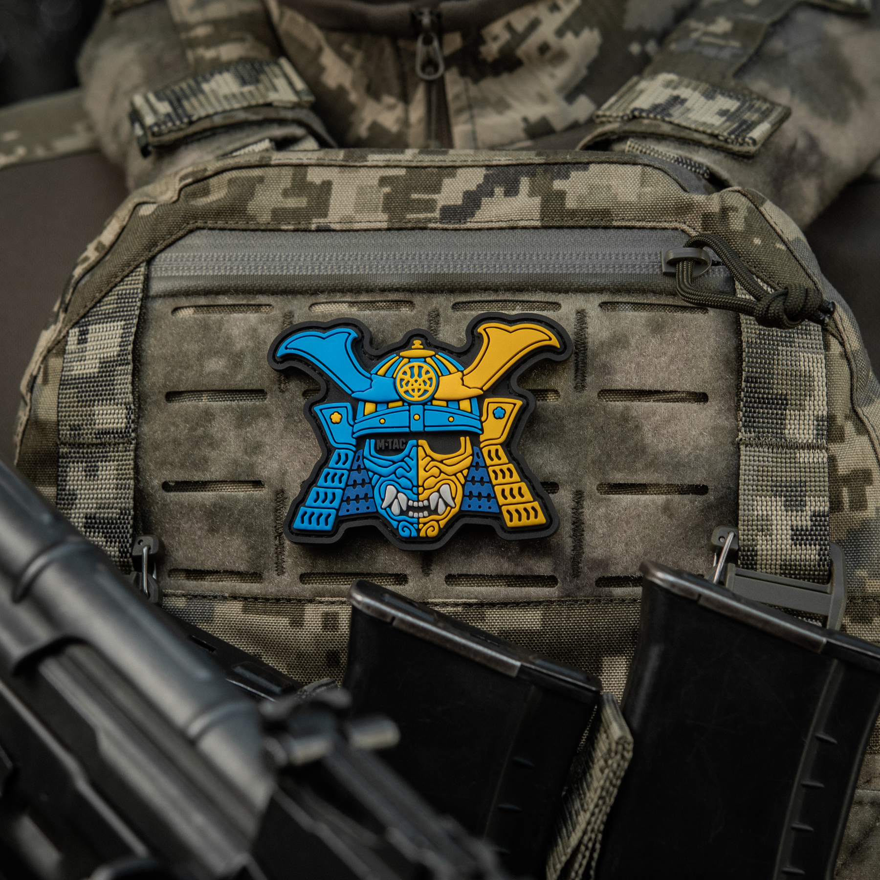 M-Tac нашивка Маска Самурая (PVC) M-Tac нашивка Маска Самурая (PVC) - Зображення 4