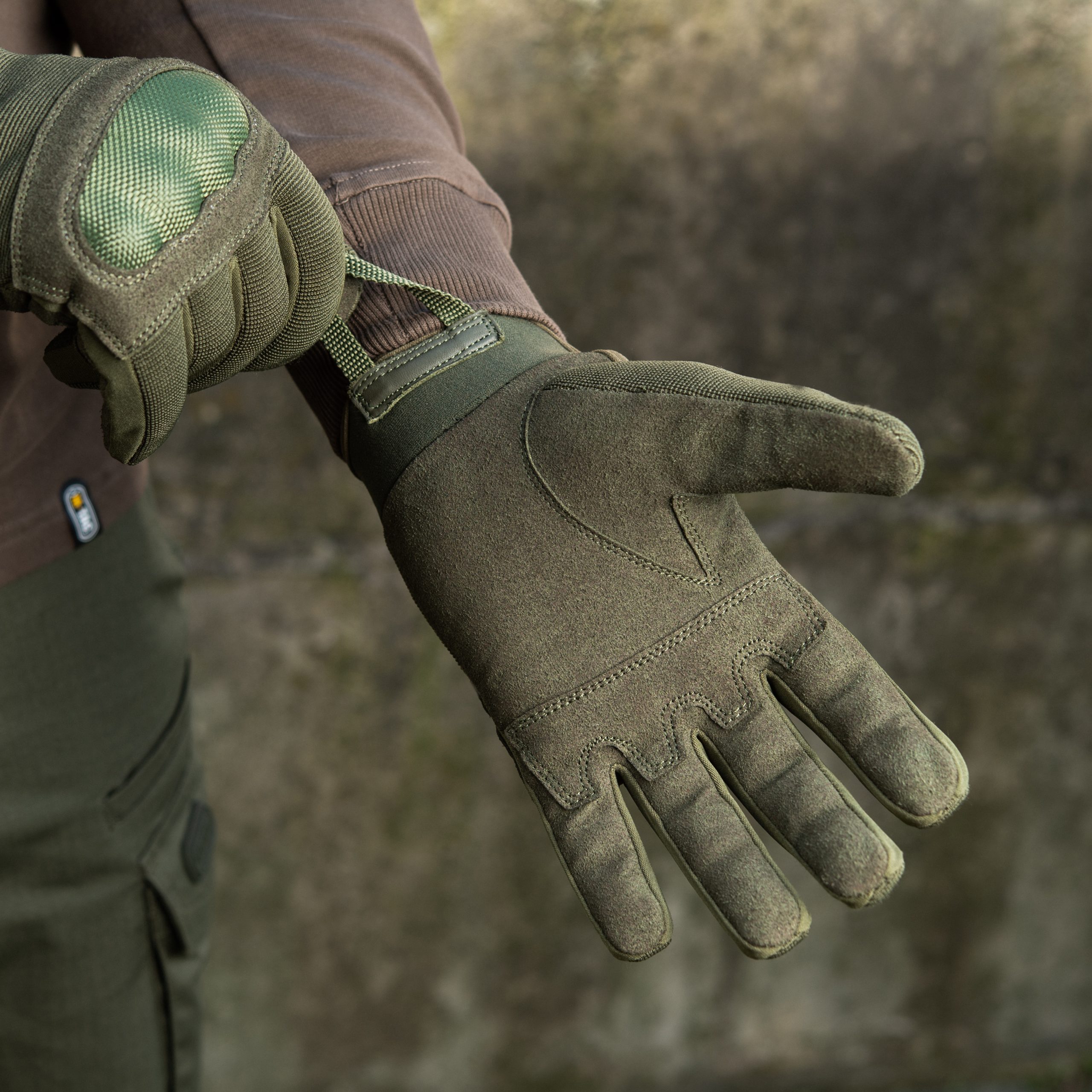 M-Tac рукавички Assault Tactical Mk.3 Olive M-Tac рукавички Assault Tactical Mk.3 Olive - Зображення 10
