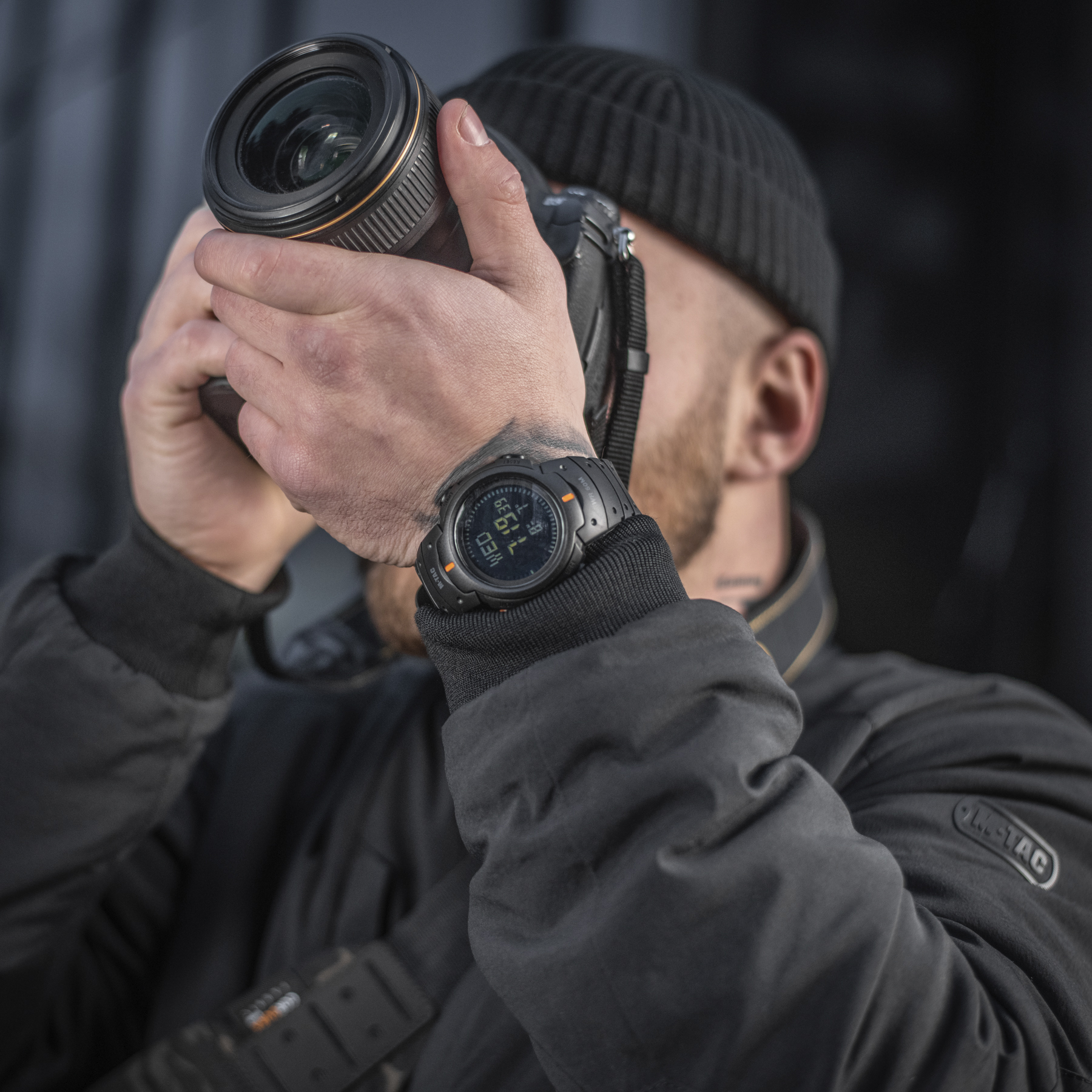 M-Tac годинник тактичний з компасом Black M-Tac годинник тактичний з компасом Black — изображение 8