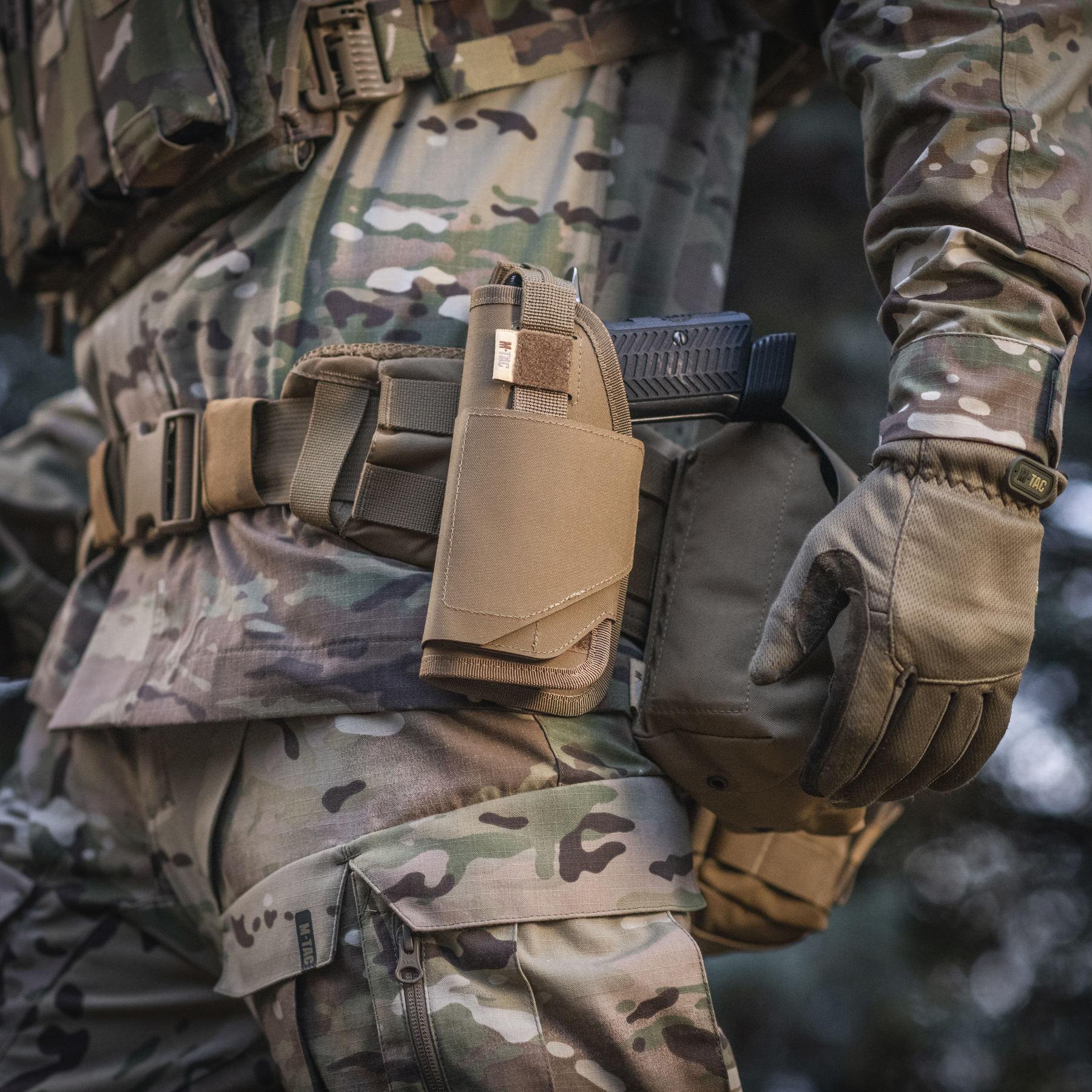 M-Tac кобура универсальная Elite Left Coyote M-Tac кобура універсальна Elite Left Coyote — изображение 9