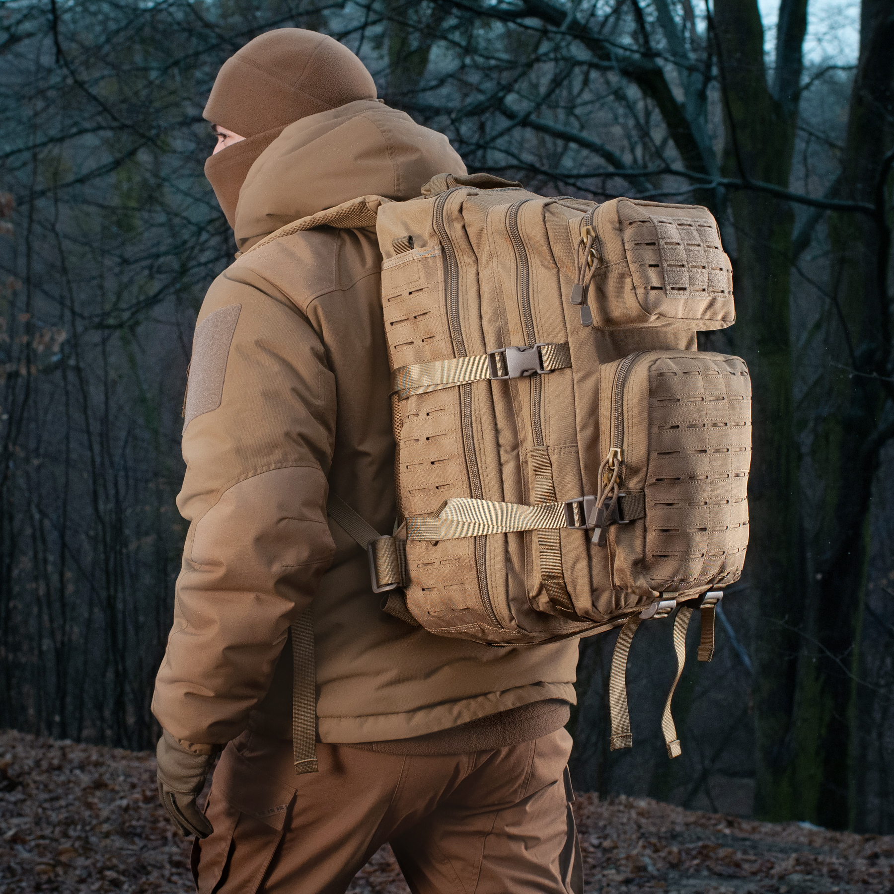 M-Tac рюкзак Large Assault Pack Laser Cut Tan M-Tac рюкзак Large Assault Pack Laser Cut Tan - Зображення 15