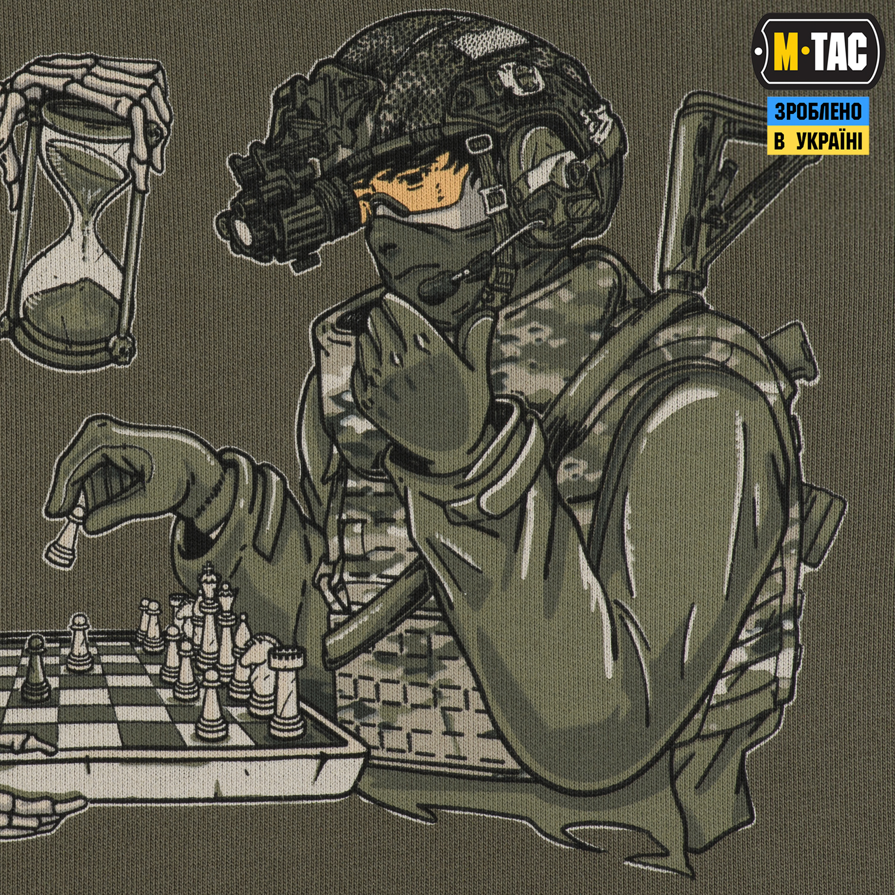M-Tac кофта Hoodie Time Ranger Green M-Tac кофта Hoodie Time Ranger Green - Зображення 9