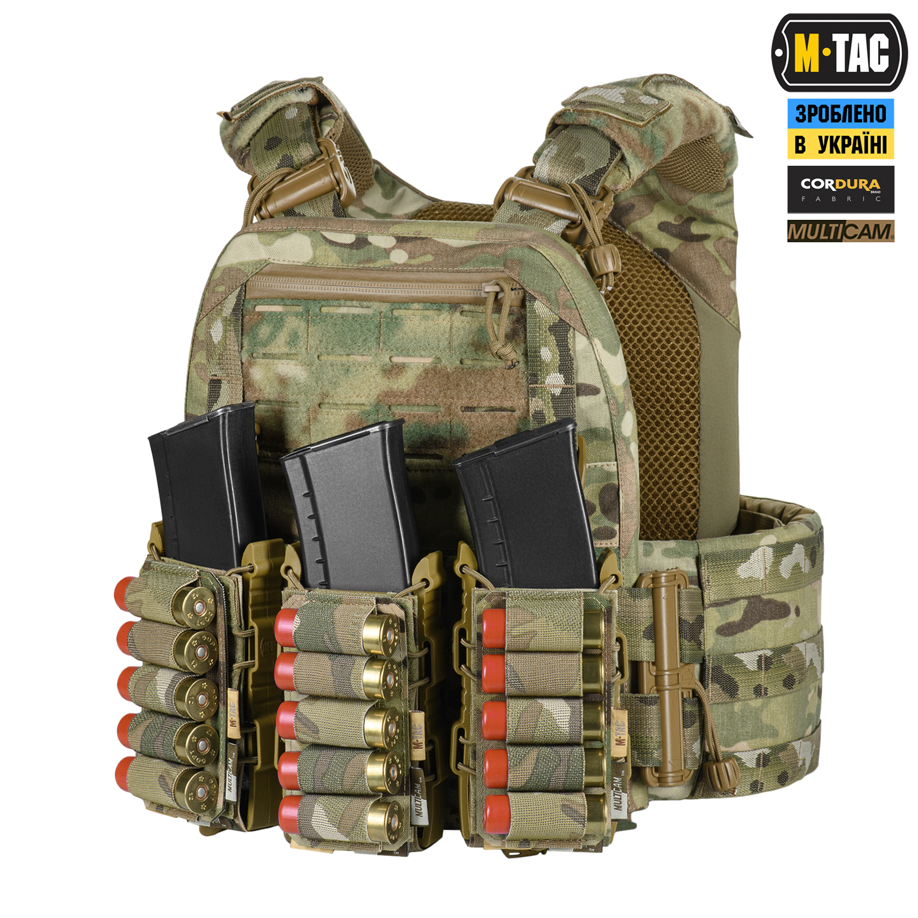M-Tac Патронташ на липучці для набоїв 12 калібру Multicam M-Tac Патронташ на липучці для набоїв 12 калібру Multicam - Зображення 9