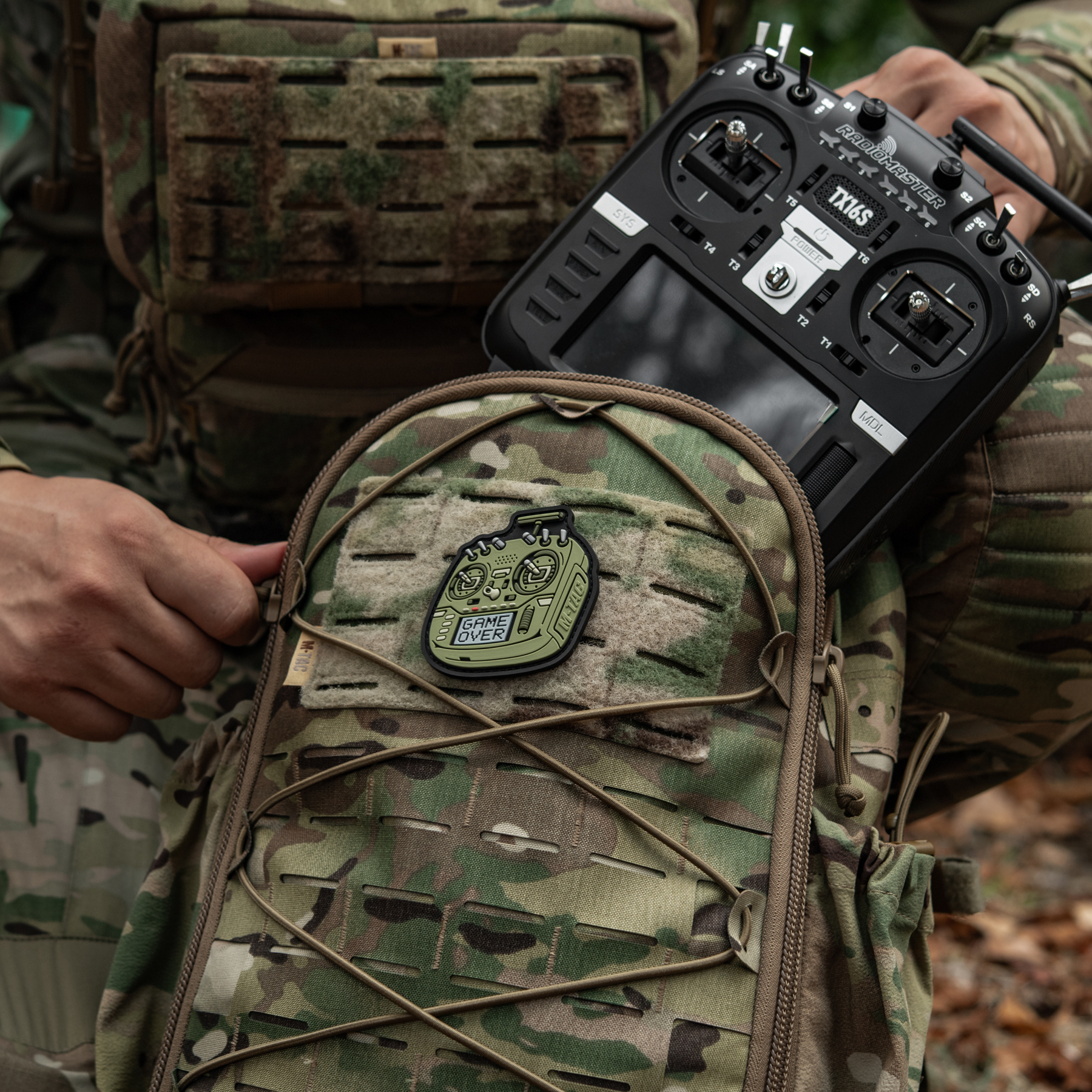 M-Tac нашивка пульт FPV олива (PVC) M-Tac нашивка пульт FPV олива (PVC) - Зображення 16