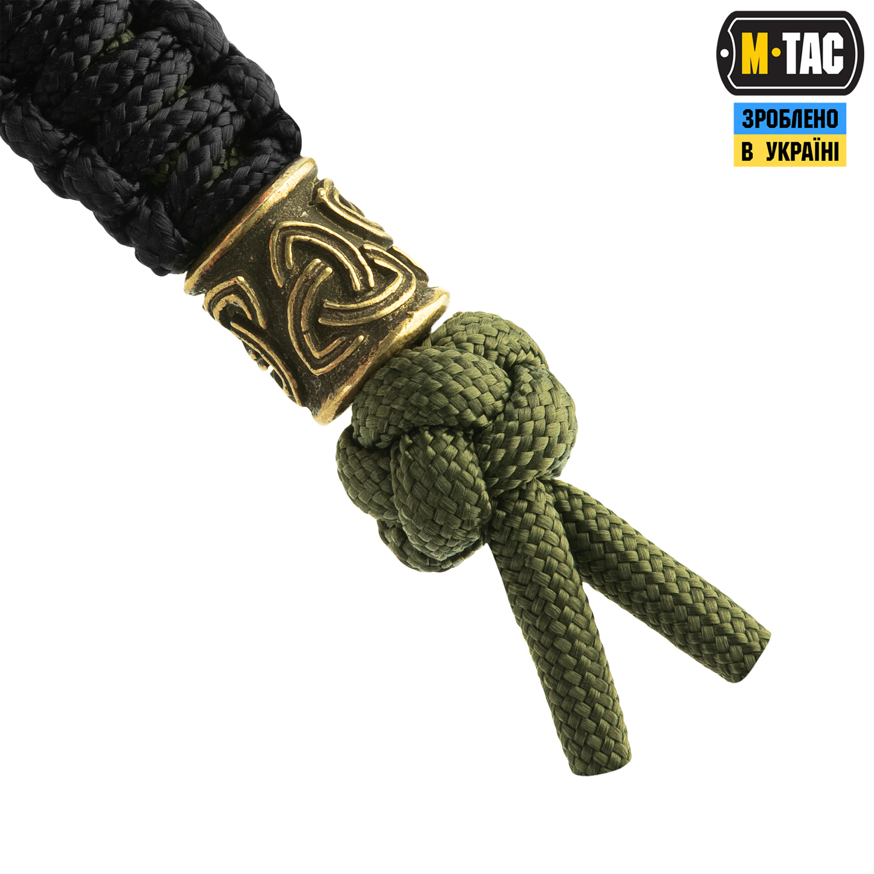 M-Tac темляк Scandinavian Small Трикветр Olive M-Tac темляк Scandinavian Small Трикветр Olive — изображение 3