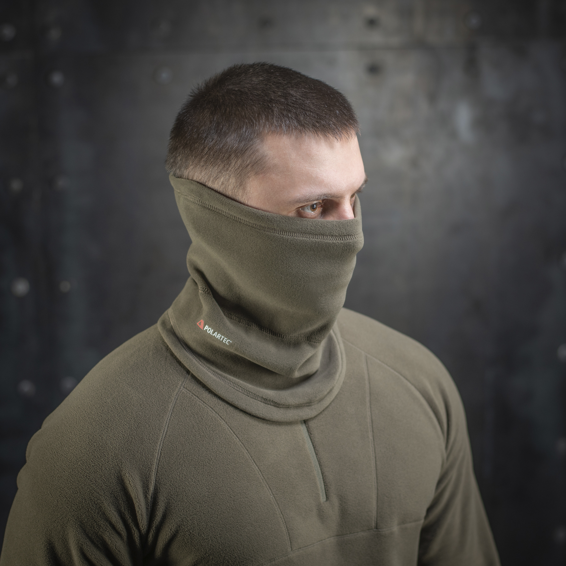 M-Tac шарф-труба анатомический Polartec Dark Olive M-Tac шарф-труба анатомічний Polartec Dark Olive — изображение 7