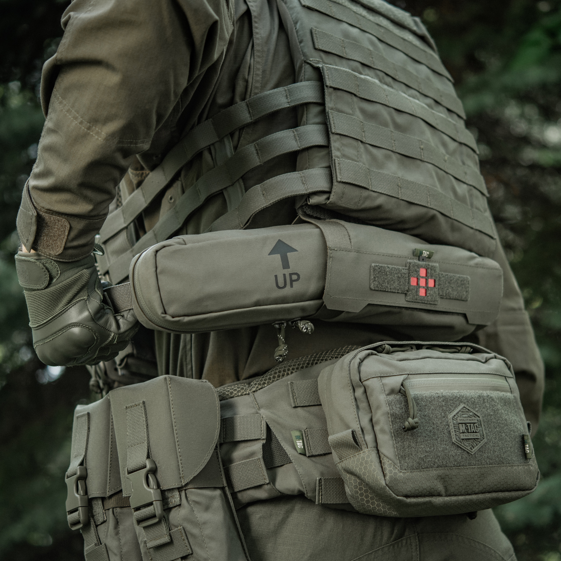 M-Tac підсумок медичний горизонтальний ROLL Elite Ranger Green M-Tac підсумок медичний горизонтальний ROLL Elite Ranger Green - Зображення 15