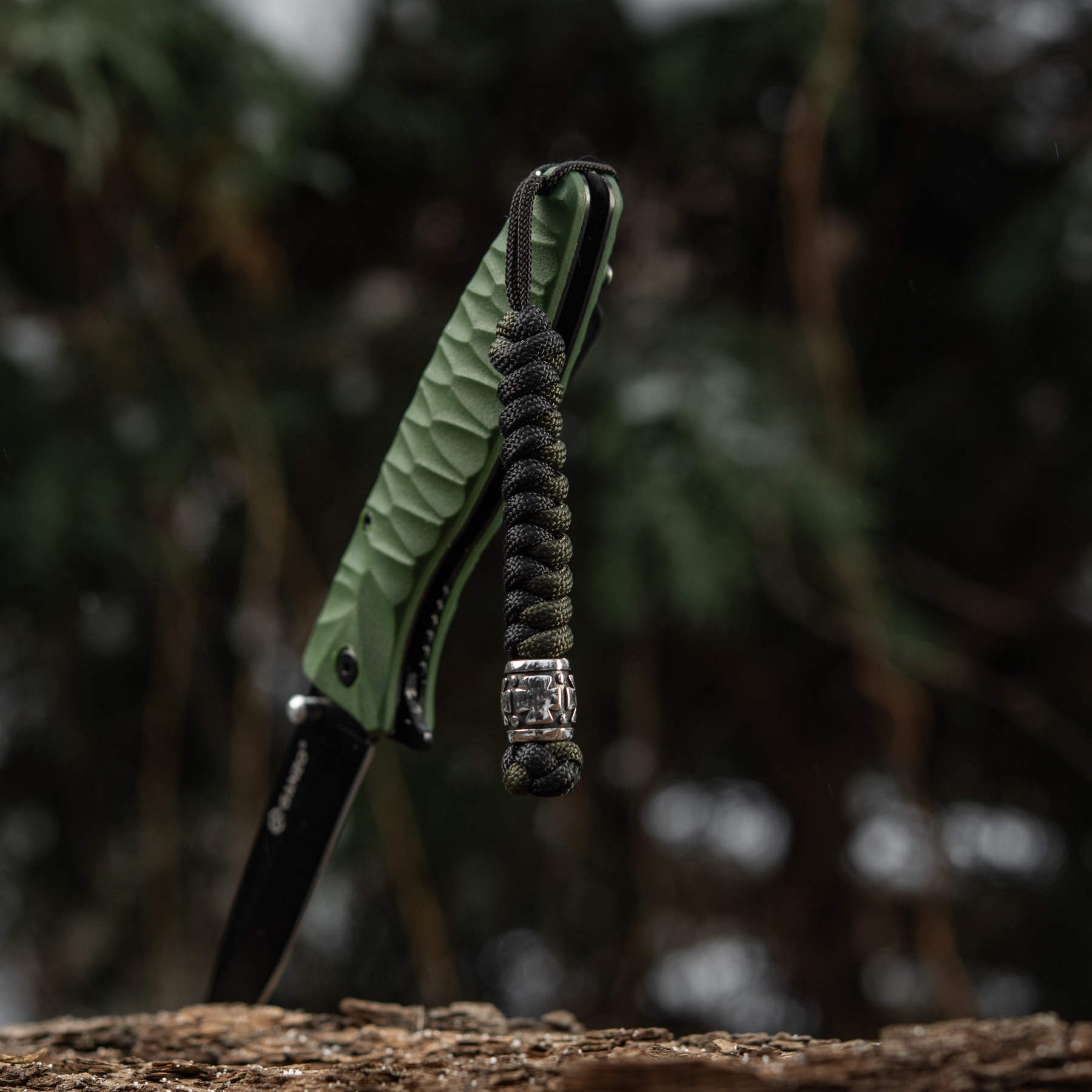 M-Tac темляк Viper Козацький Хрест V.2 Steel Black&Olive M-Tac темляк Viper Козацький Хрест V.2 Steel Black&Olive - Зображення 4