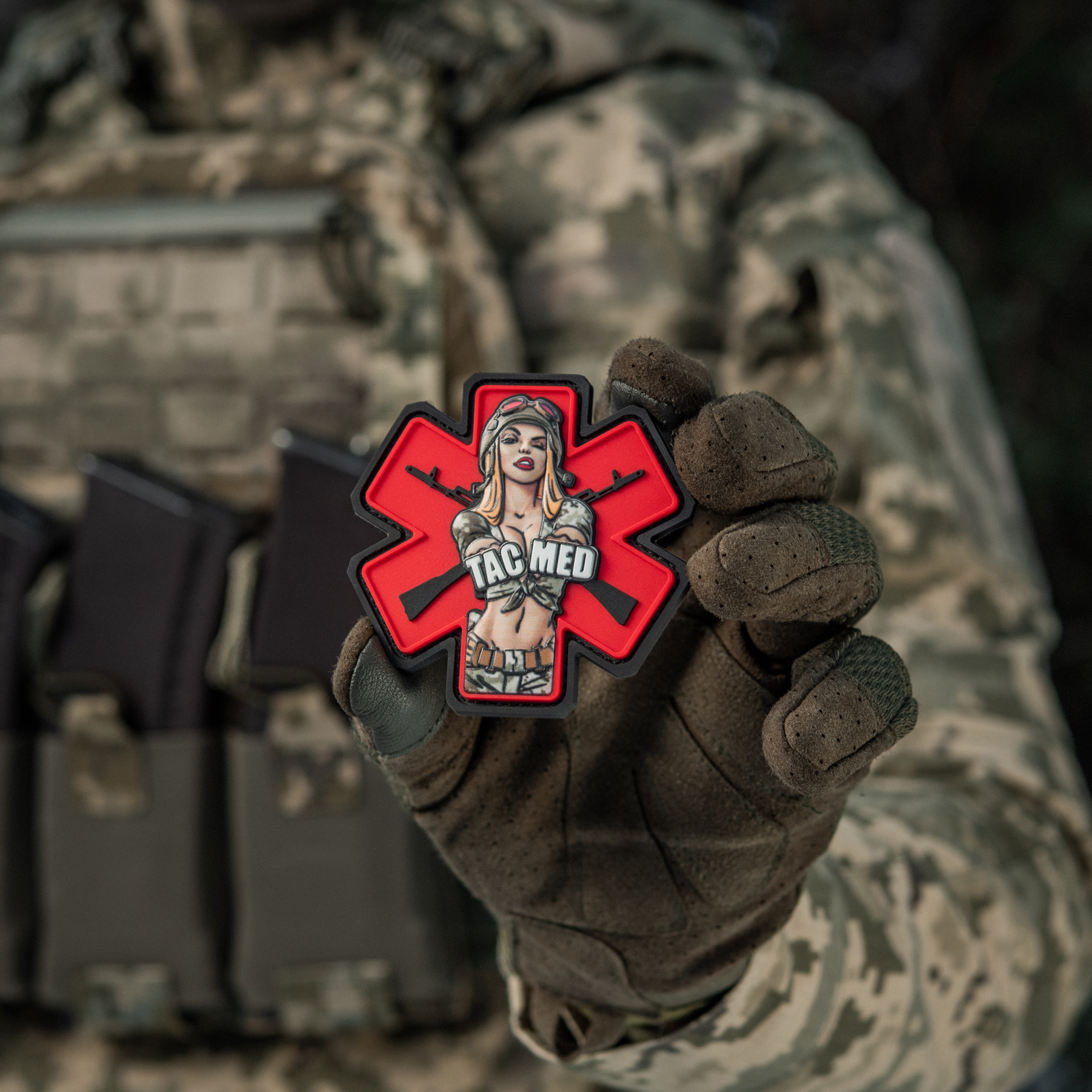 M-Tac нашивка TacMed PVC MM14 M-Tac нашивка TacMed PVC MM14 — изображение 6