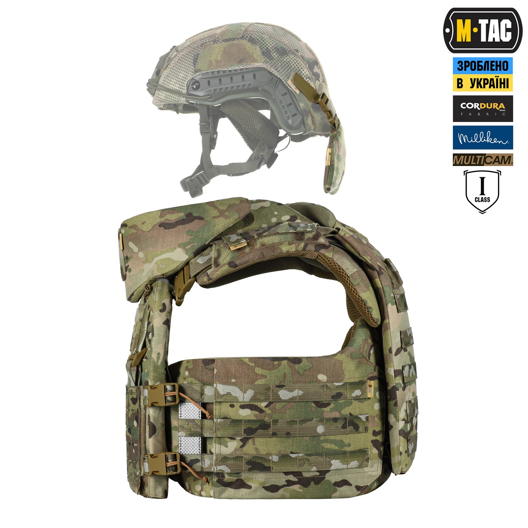 M-Tac Plate Carrier CORSET Elite FAST (розмір плити М) Multicam M-Tac Plate Carrier CORSET Elite FAST (розмір плити М) Multicam - Зображення 19