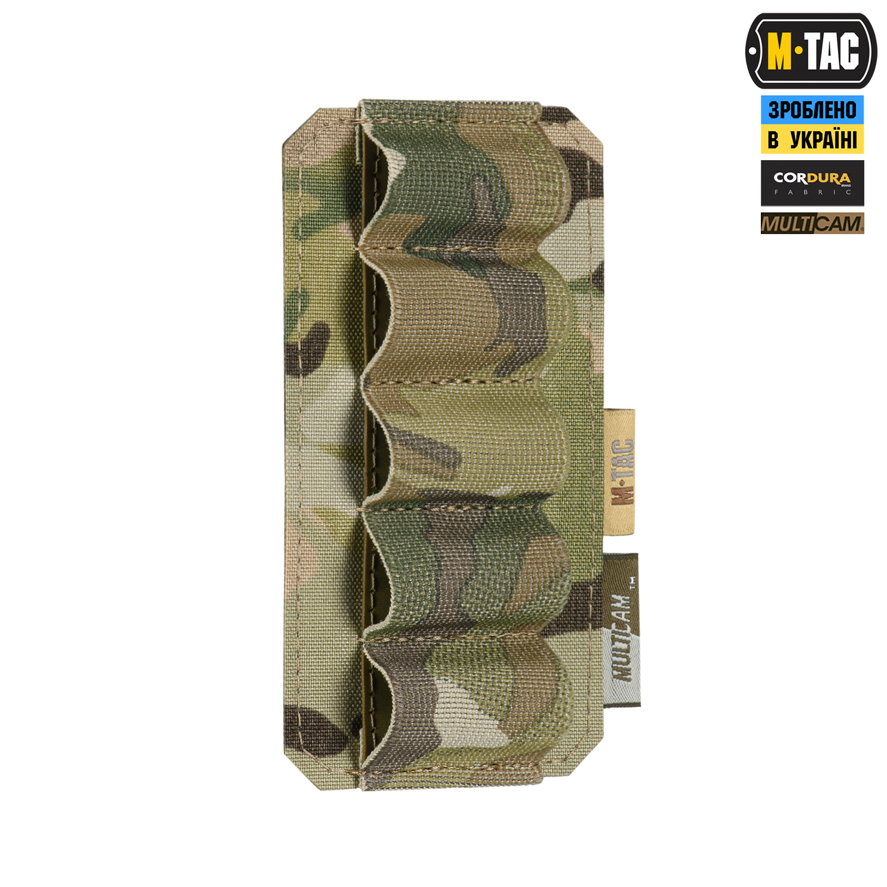 M-Tac Патронташ на липучці для набоїв 12 калібру Multicam M-Tac Патронташ на липучці для набоїв 12 калібру Multicam - Зображення 3