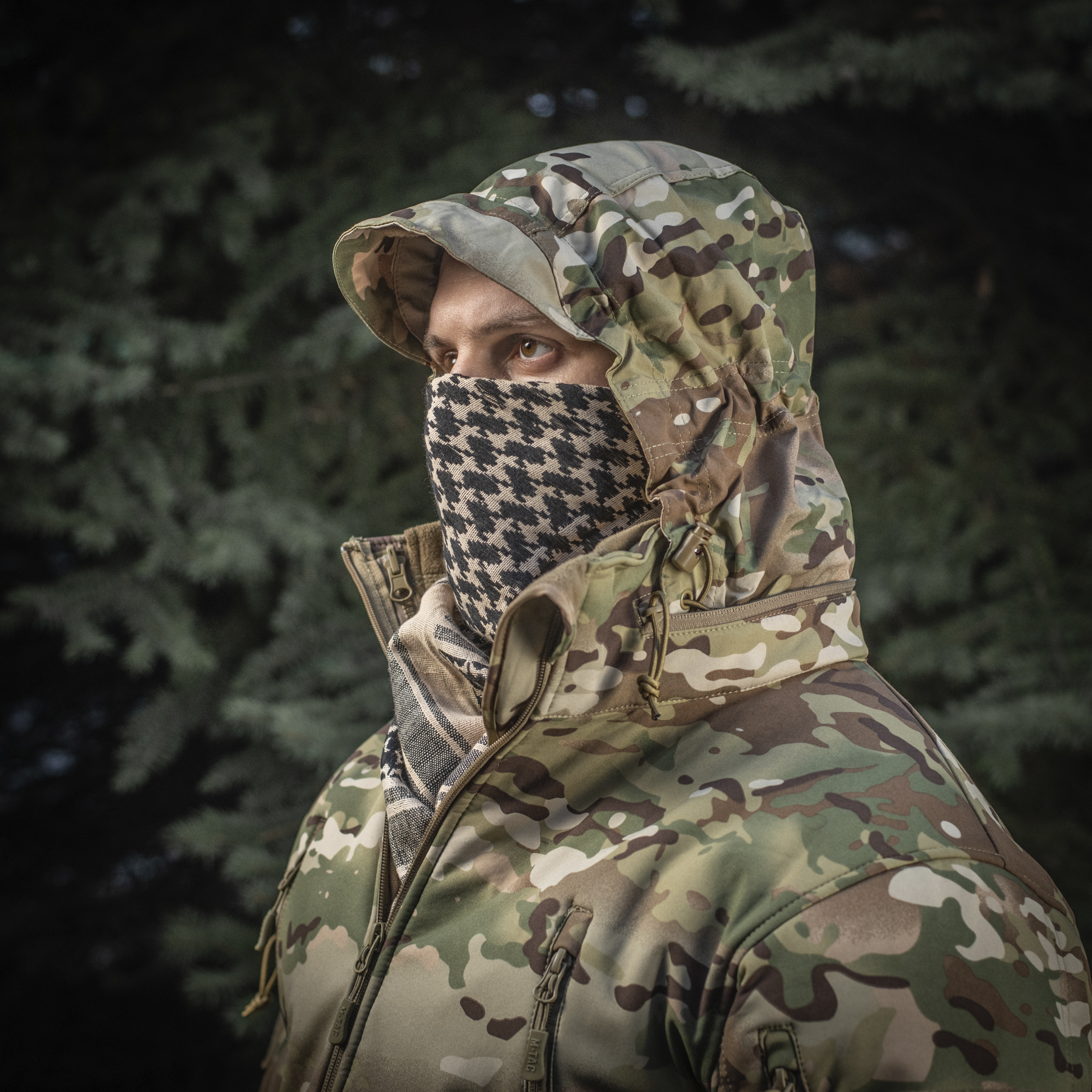 M-Tac шарф шемаг щільний Khaki/Black M-Tac шарф шемаг щільний Khaki/Black - Зображення 6