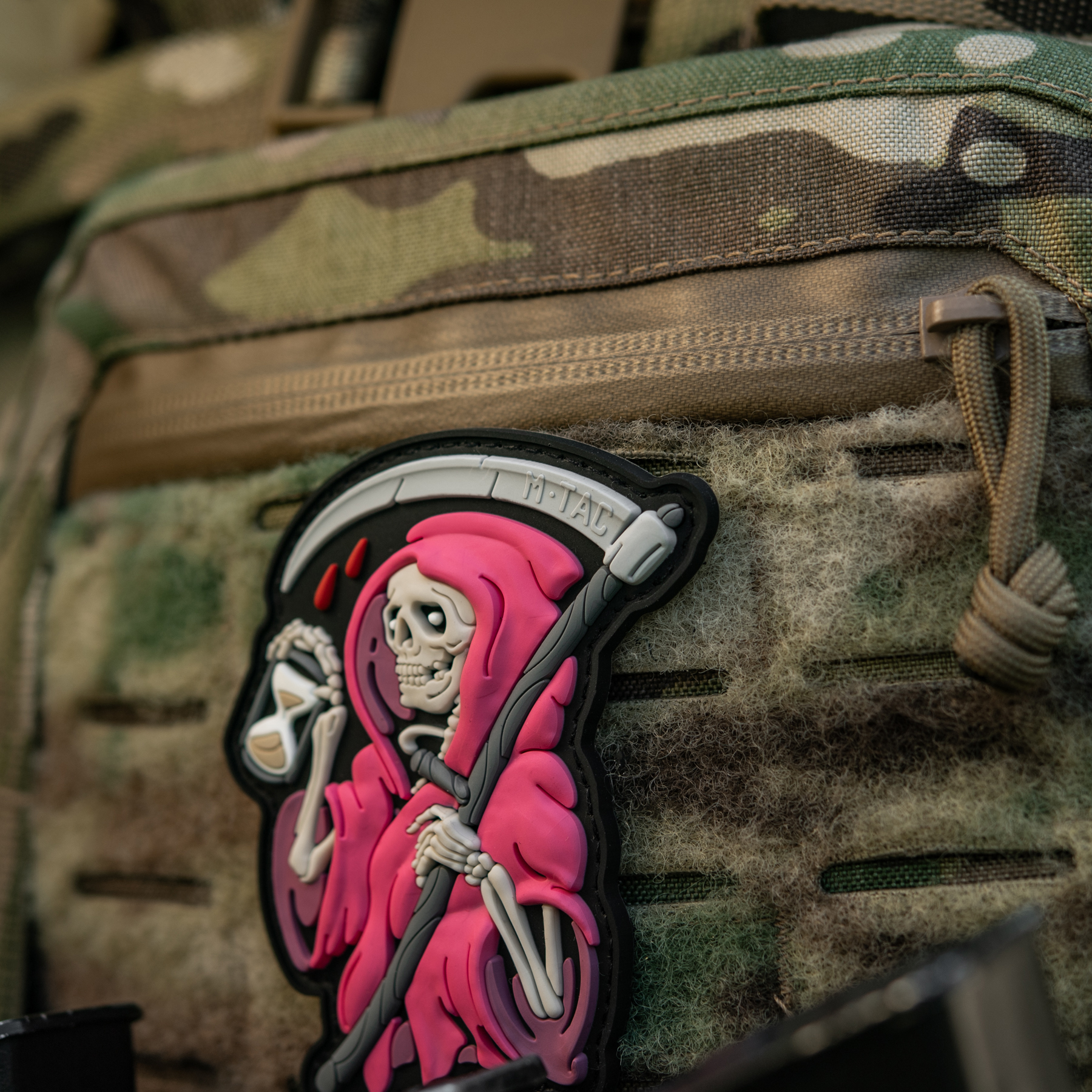 M-Tac нашивка Time PVC Pink/Black M-Tac нашивка Time PVC Pink/Black - Зображення 4