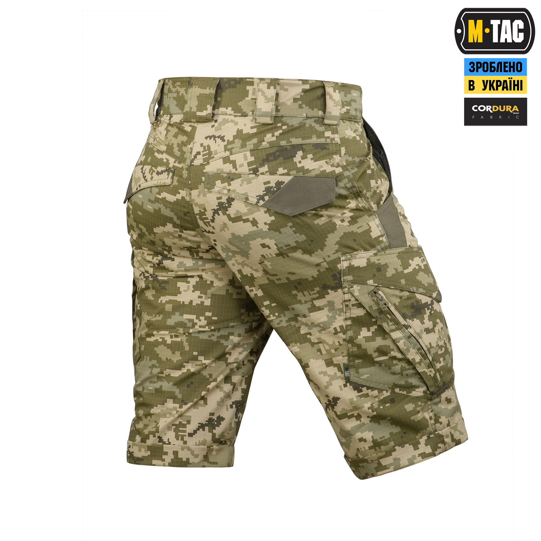 M-Tac шорти Aggressor Gen.II Flex рип-стоп MM14 M-Tac шорти Aggressor Gen.II Flex рип-стоп MM14 - Зображення 5