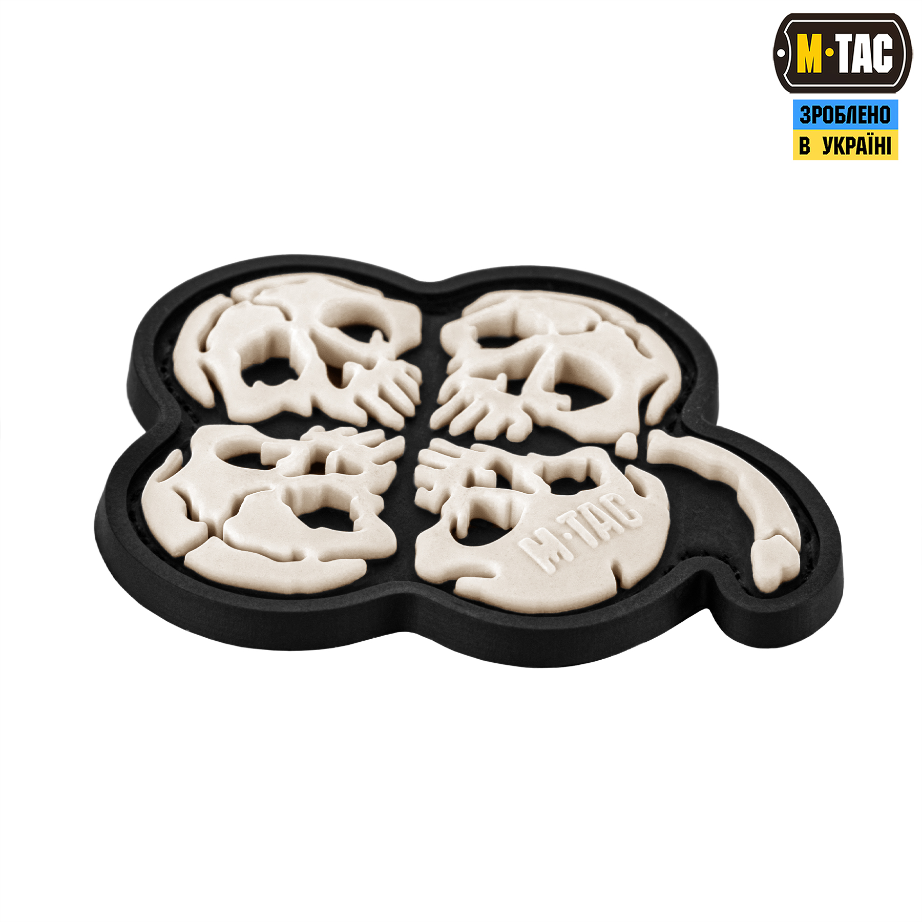 M-Tac нашивка Fucking Luck (PVC) молоко M-Tac нашивка Fucking Luck (PVC) молоко - Зображення 2
