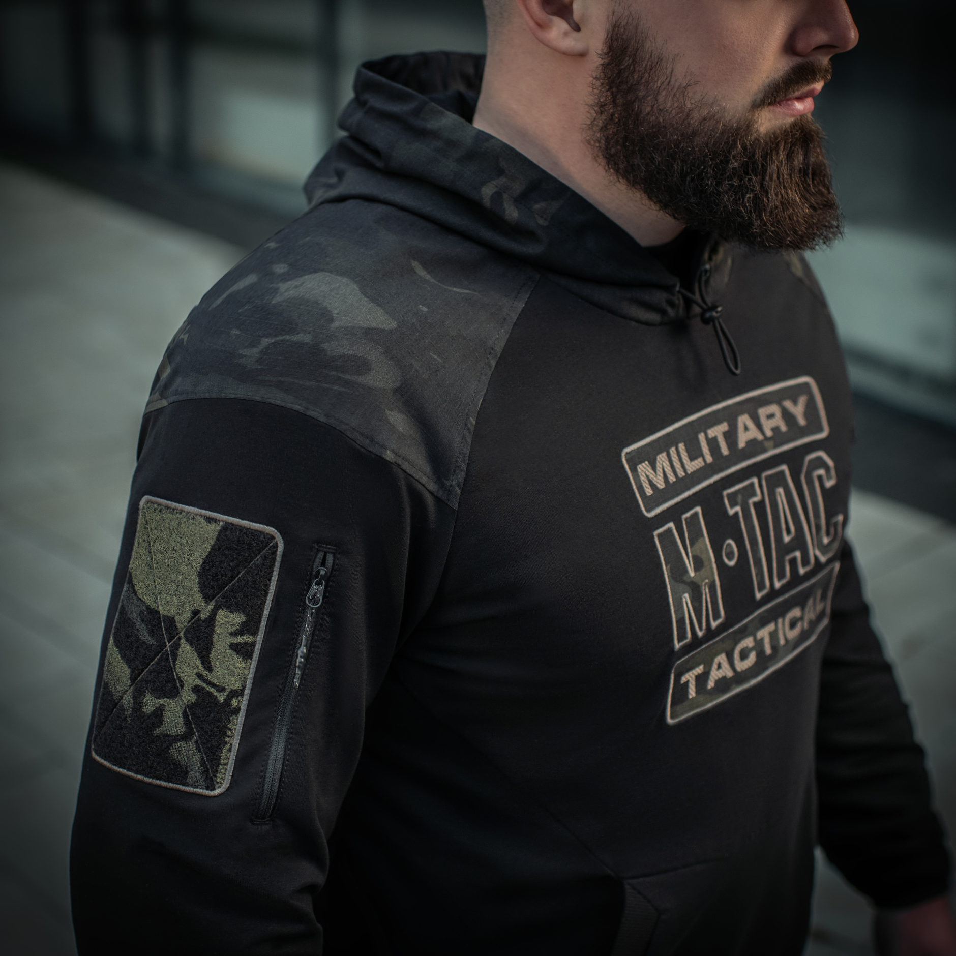 M-Tac кофта Hoodie Combat Black Multicam M-Tac кофта Hoodie Combat Black Multicam - Зображення 21
