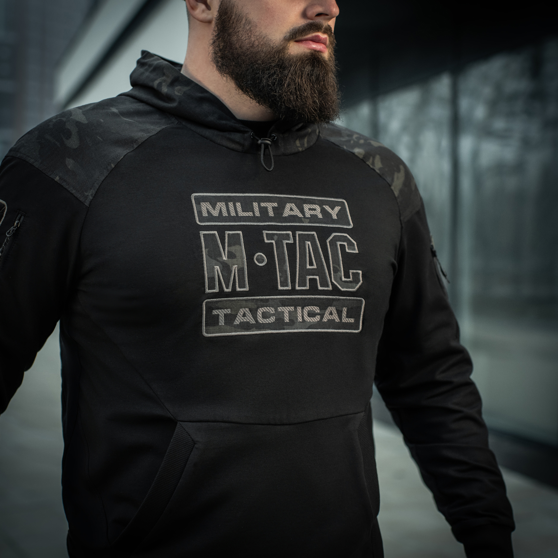 M-Tac кофта Hoodie Combat Black Multicam M-Tac кофта Hoodie Combat Black Multicam - Зображення 24